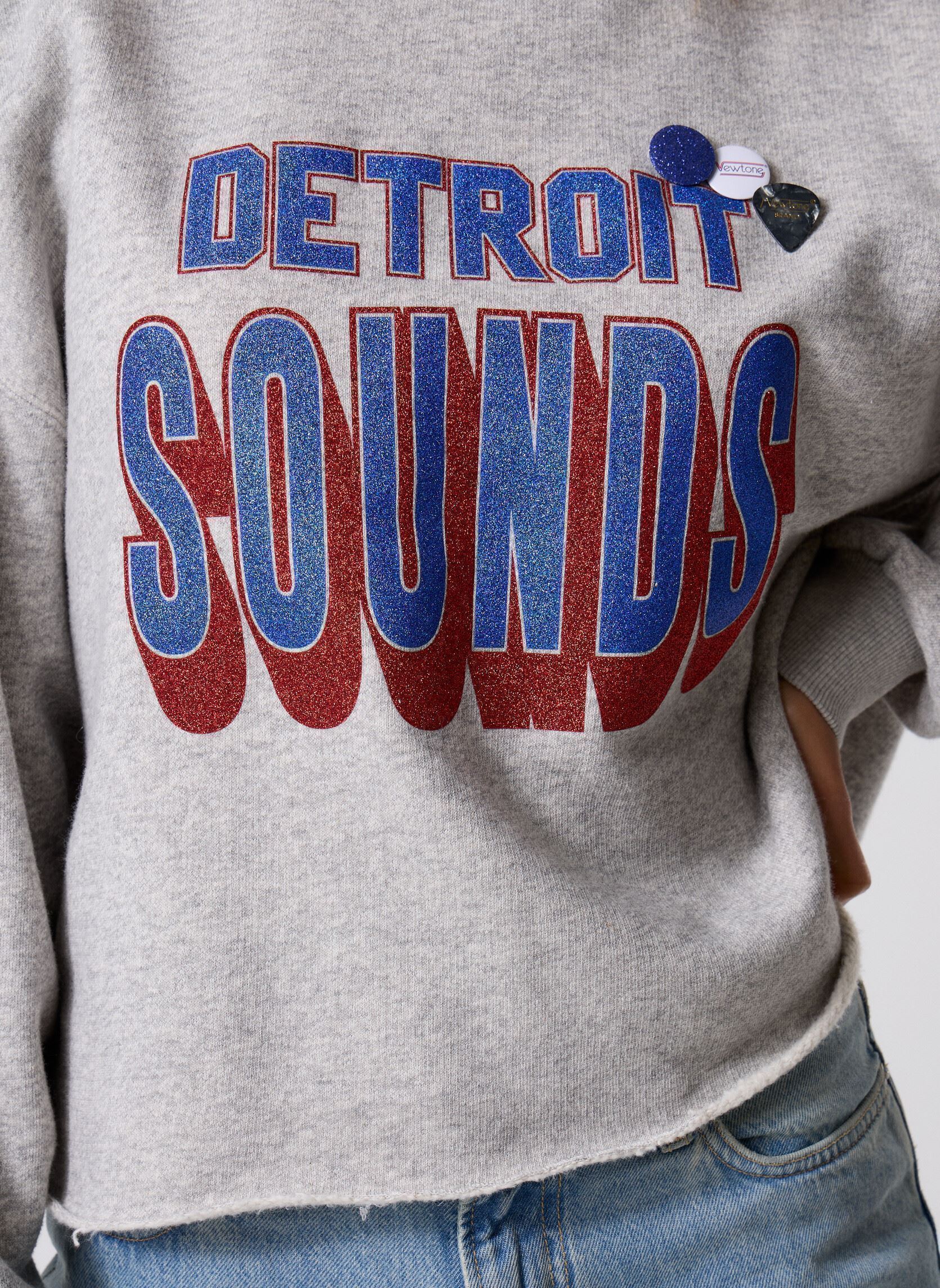 Sweatshirts SWEATSHIRT PORTER SONG damen grau Newtone Sweatshirts SWEATSHIRT PORTER SONG damen grau ELEPHANT