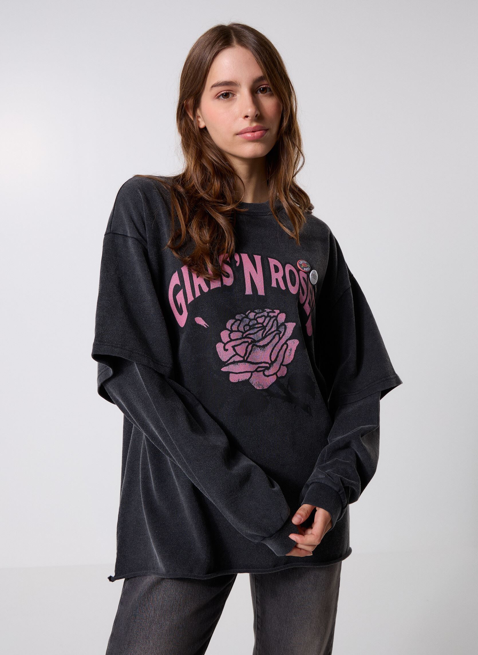 Langarm-T-Shirts TSHIRT KLIMER AXL damen grau Newtone Langarm-T-Shirts TSHIRT KLIMER AXL damen grau PEPPER