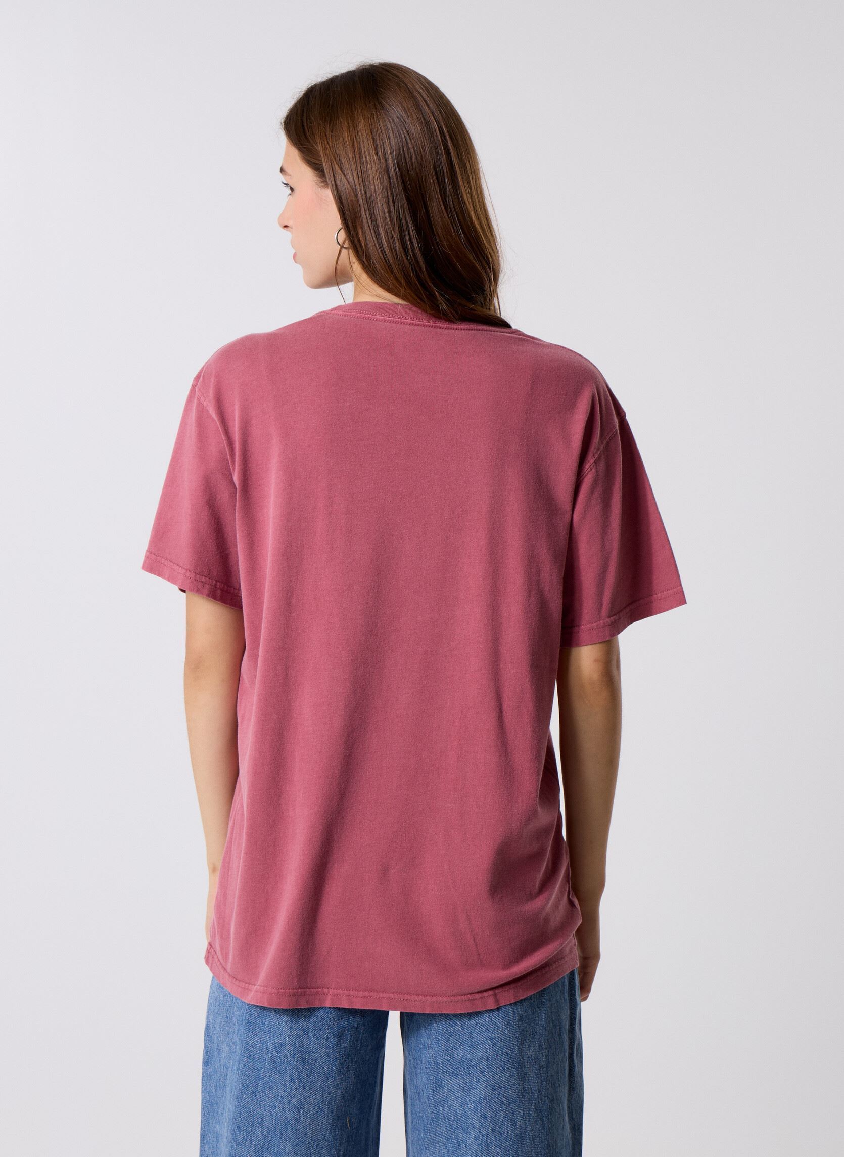 Kurzarm-T-Shirts TSHIRT TRUCKER BAKERS damen weiß Newtone Kurzarm-T-Shirts TSHIRT TRUCKER BAKERS damen weiß BRICK