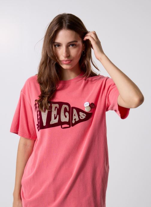 Newtone Tee-shirts manches courtes TSHIRT TRUCKER PRENNANT femme bleu