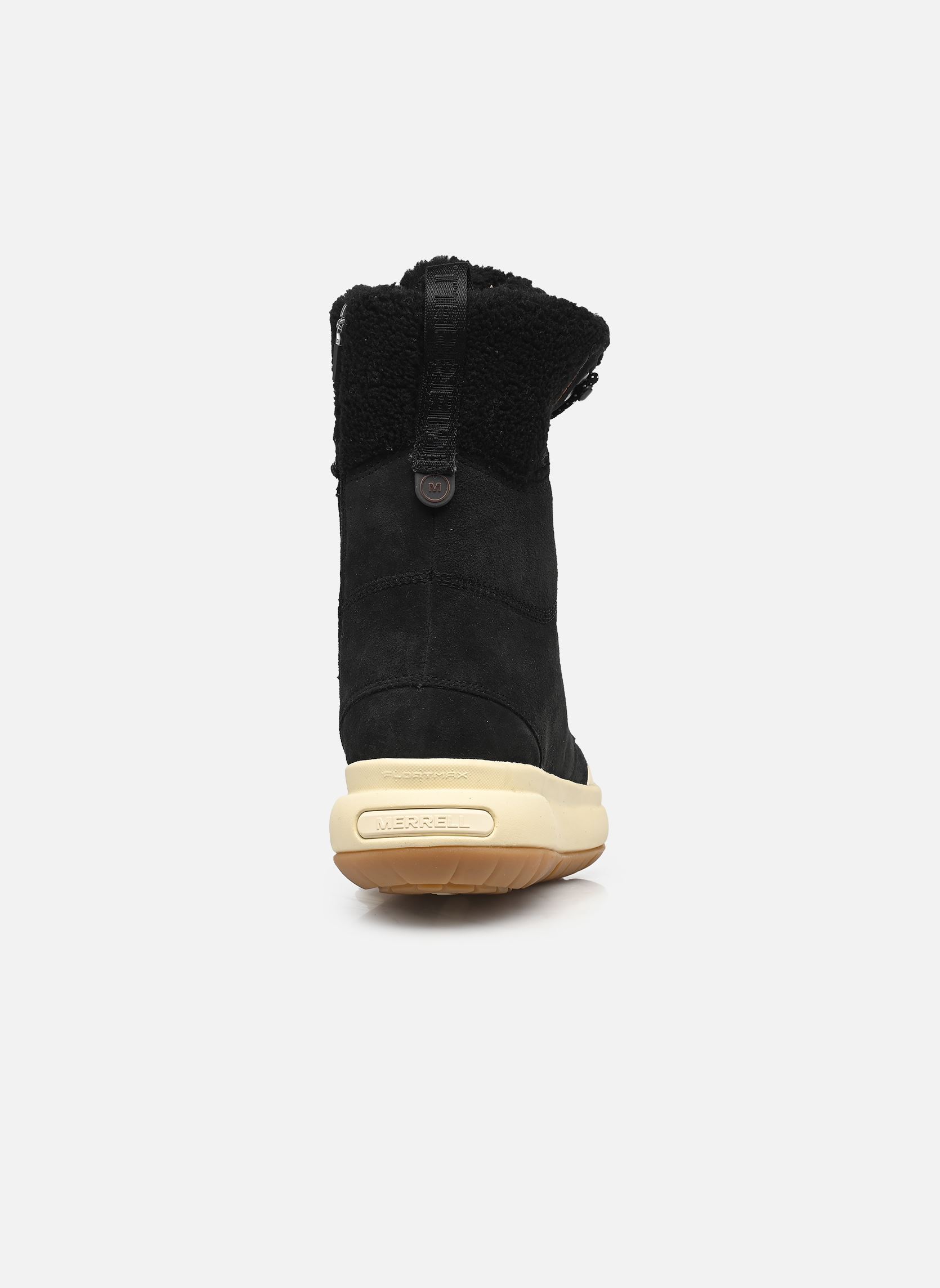 Bottines fourrées MARQUETTE THERMO TALL ZIP WP femme noir Merrell Bottines fourrées MARQUETTE THERMO TALL ZIP WP femme noir Black