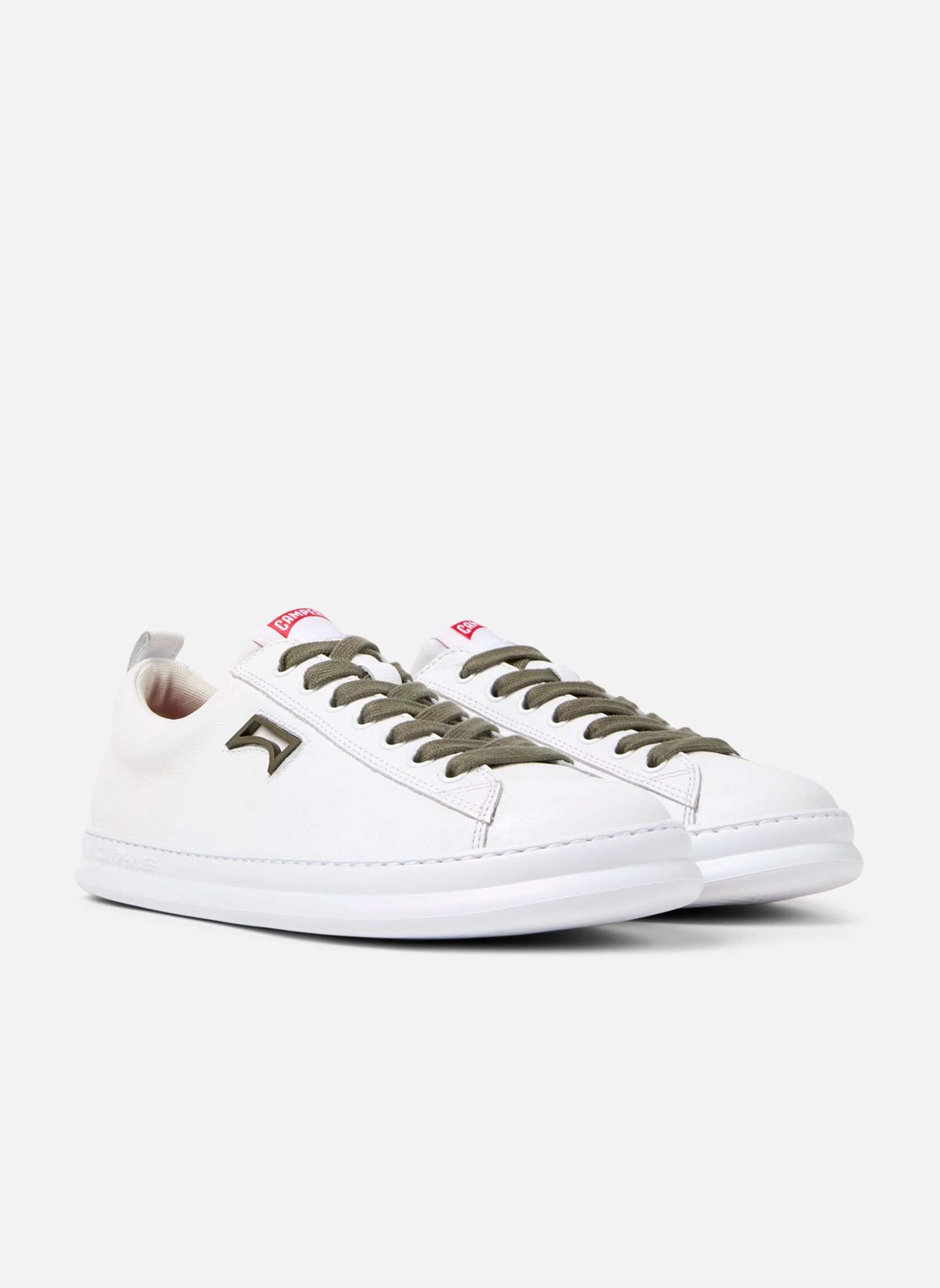 Baskets basses K101052-006 homme blanc Camper Baskets basses K101052-006 homme blanc Blanc & vert
