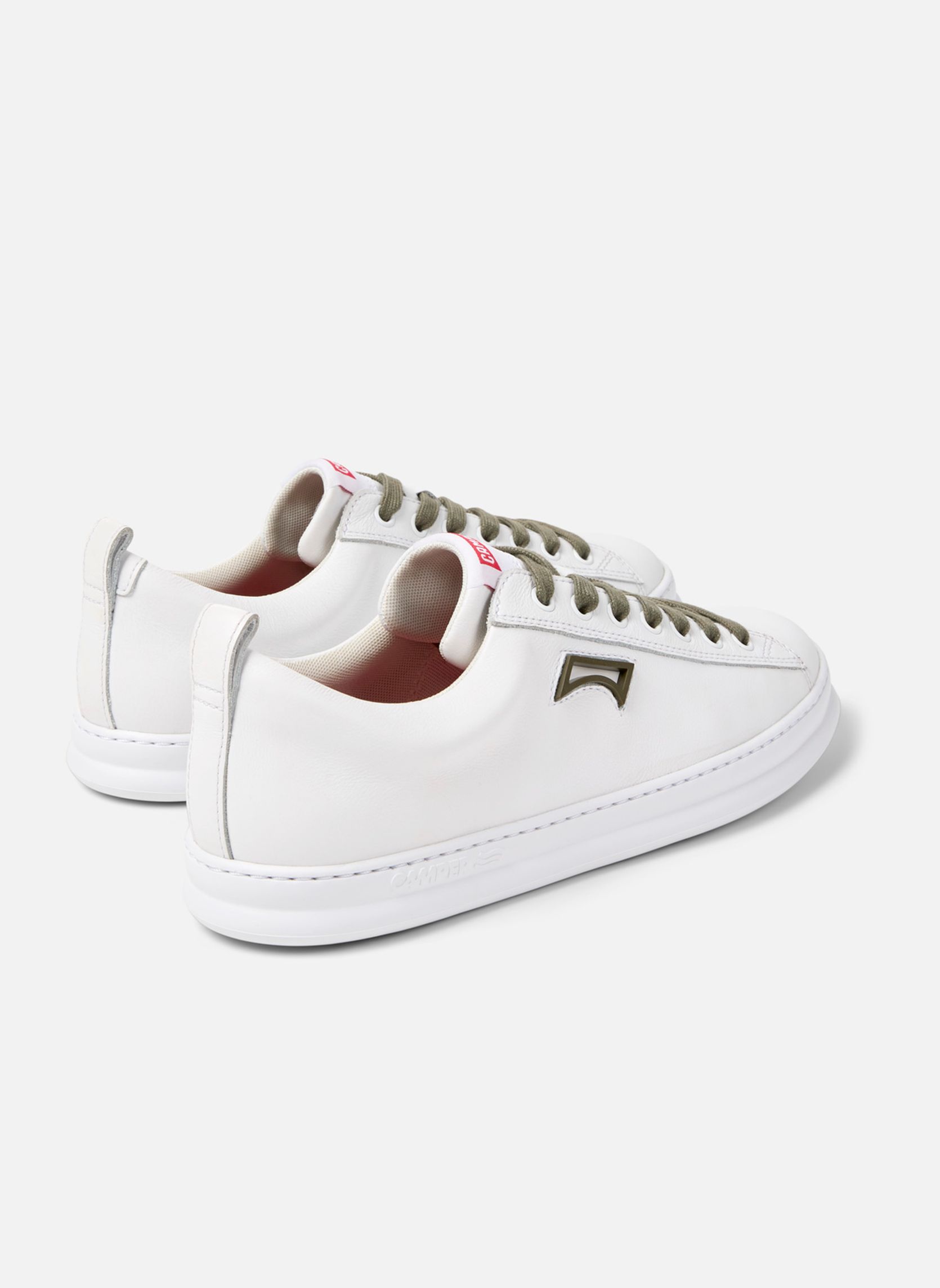 Baskets basses K101052-006 homme blanc Camper Baskets basses K101052-006 homme blanc Blanc & vert