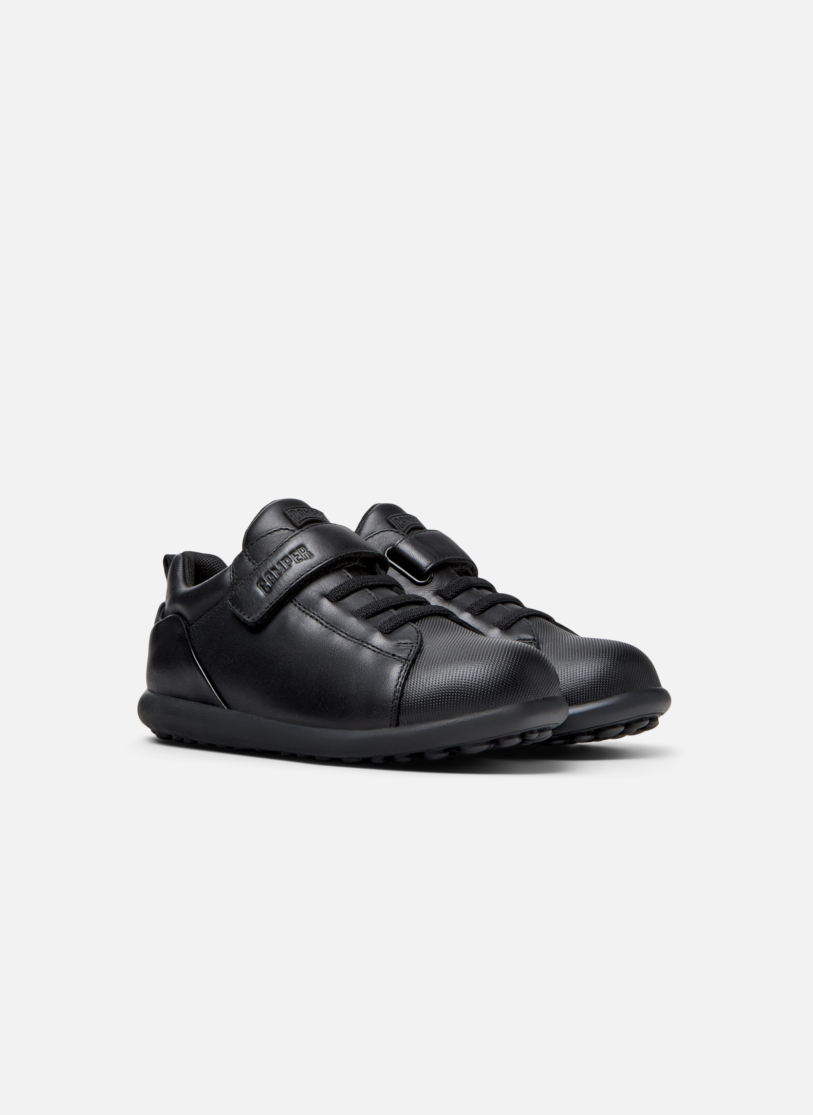 Baskets Camper Pelotas Ariel Homme - Noir - Cuir - Taille 42 EU (9 US) - Neuves Avec Boîte