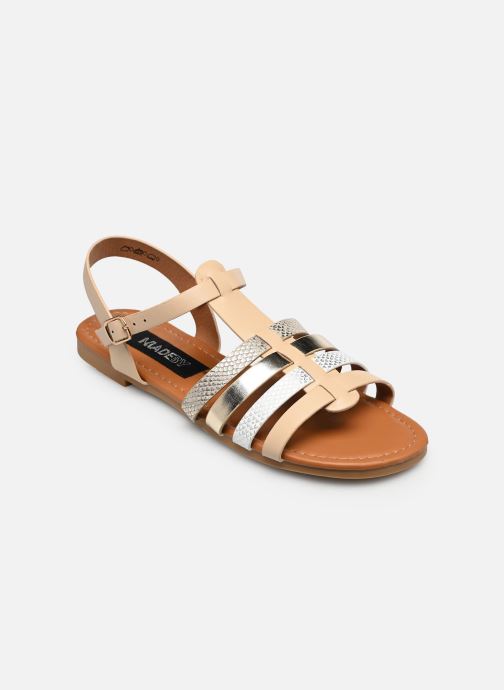 MADE BY Platte sandalen Sandale THOFI dames beige