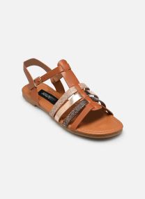 Sandales plates Sandale THOFI femme marron