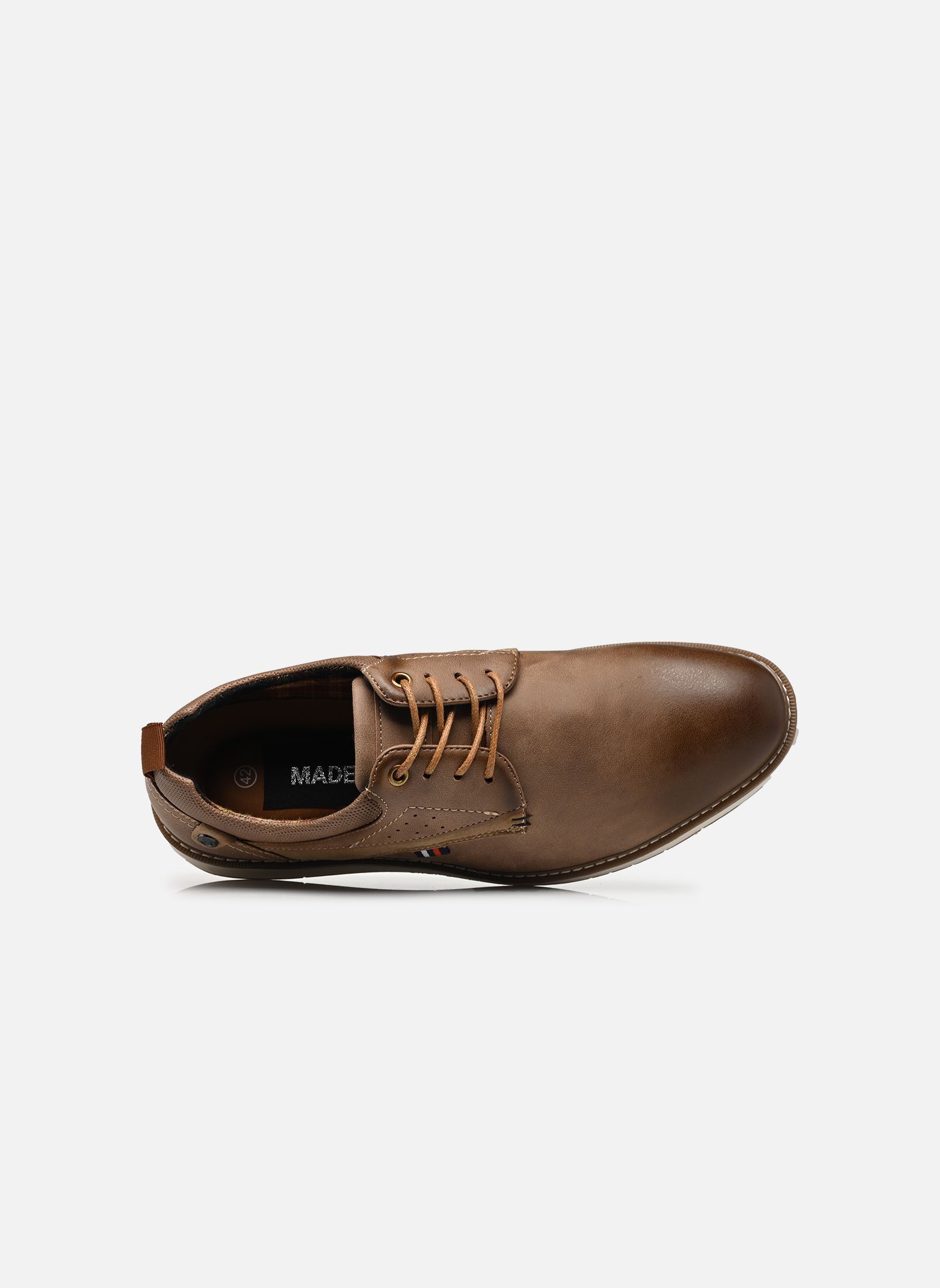 Derby schoenen Derby THIMBO heren bruin MADE BY Derby schoenen Derby THIMBO heren bruin TAUPE