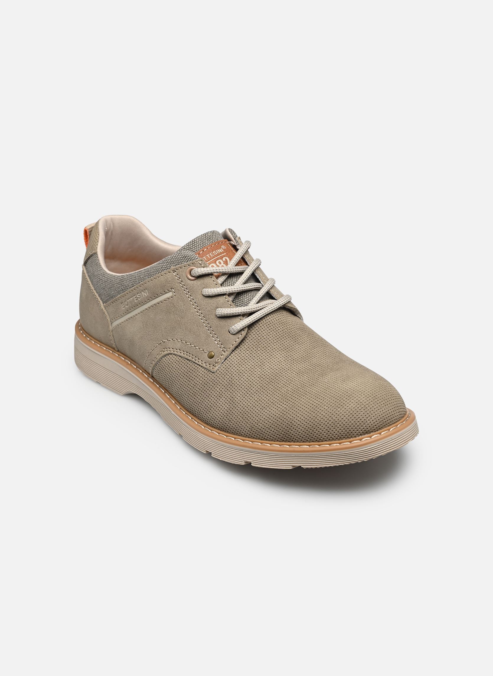 Derby schoenen Derby THUJI heren beige MADE BY Derby schoenen Derby THUJI heren beige TAUPE