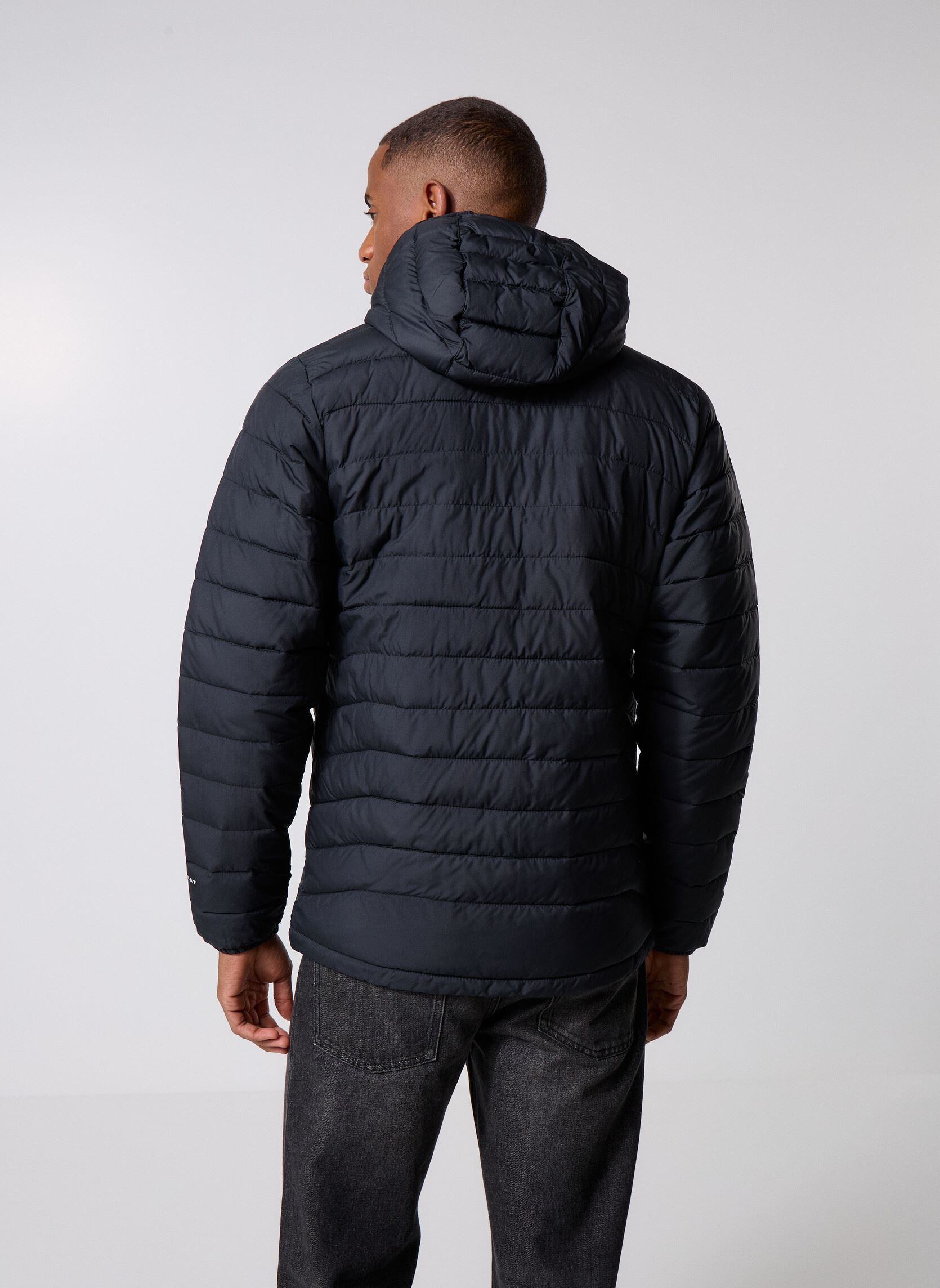 Gewatteerde jassen Powder Lite II Hooded Jacket 2086944010 heren zwart Columbia Gewatteerde jassen Powder Lite II Hooded Jacket 2086944010 heren zwart BLACK