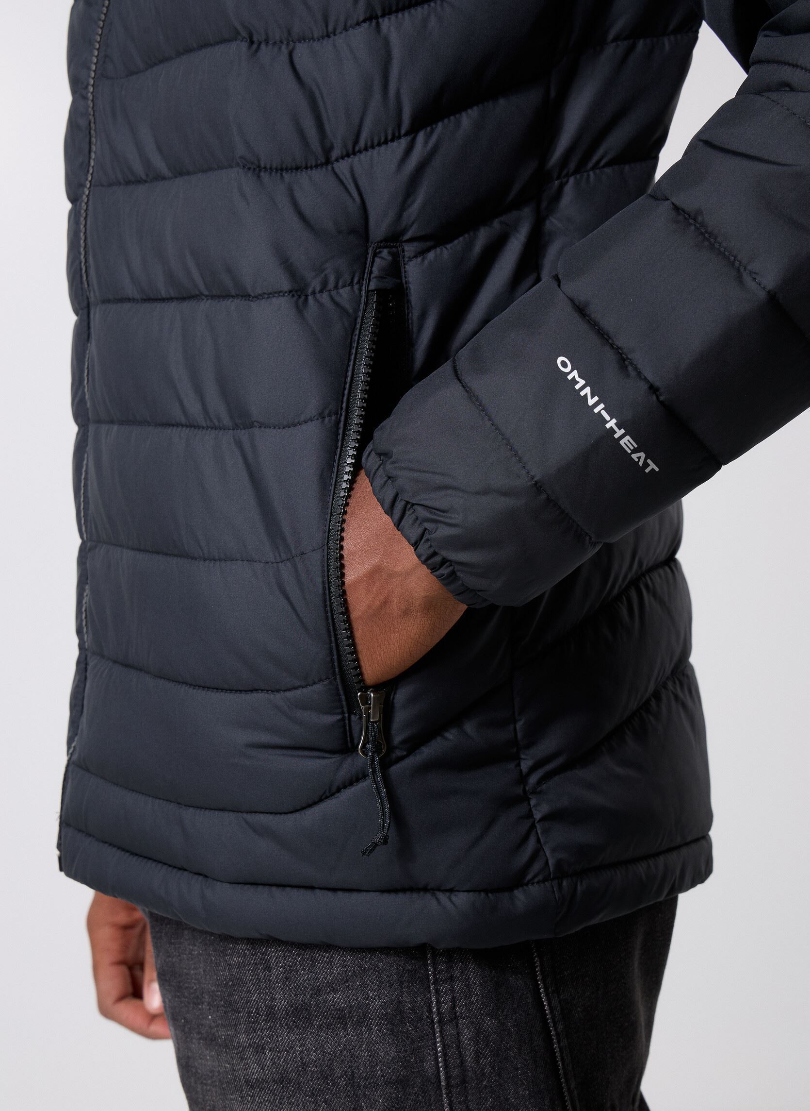 Gewatteerde jassen Powder Lite II Hooded Jacket 2086944010 heren zwart Columbia Gewatteerde jassen Powder Lite II Hooded Jacket 2086944010 heren zwart BLACK