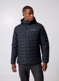 Gewatteerde jassen Powder Lite II Hooded Jacket 2086944010 heren zwart Columbia Gewatteerde jassen Powder Lite II Hooded Jacket 2086944010 heren zwart BLACK