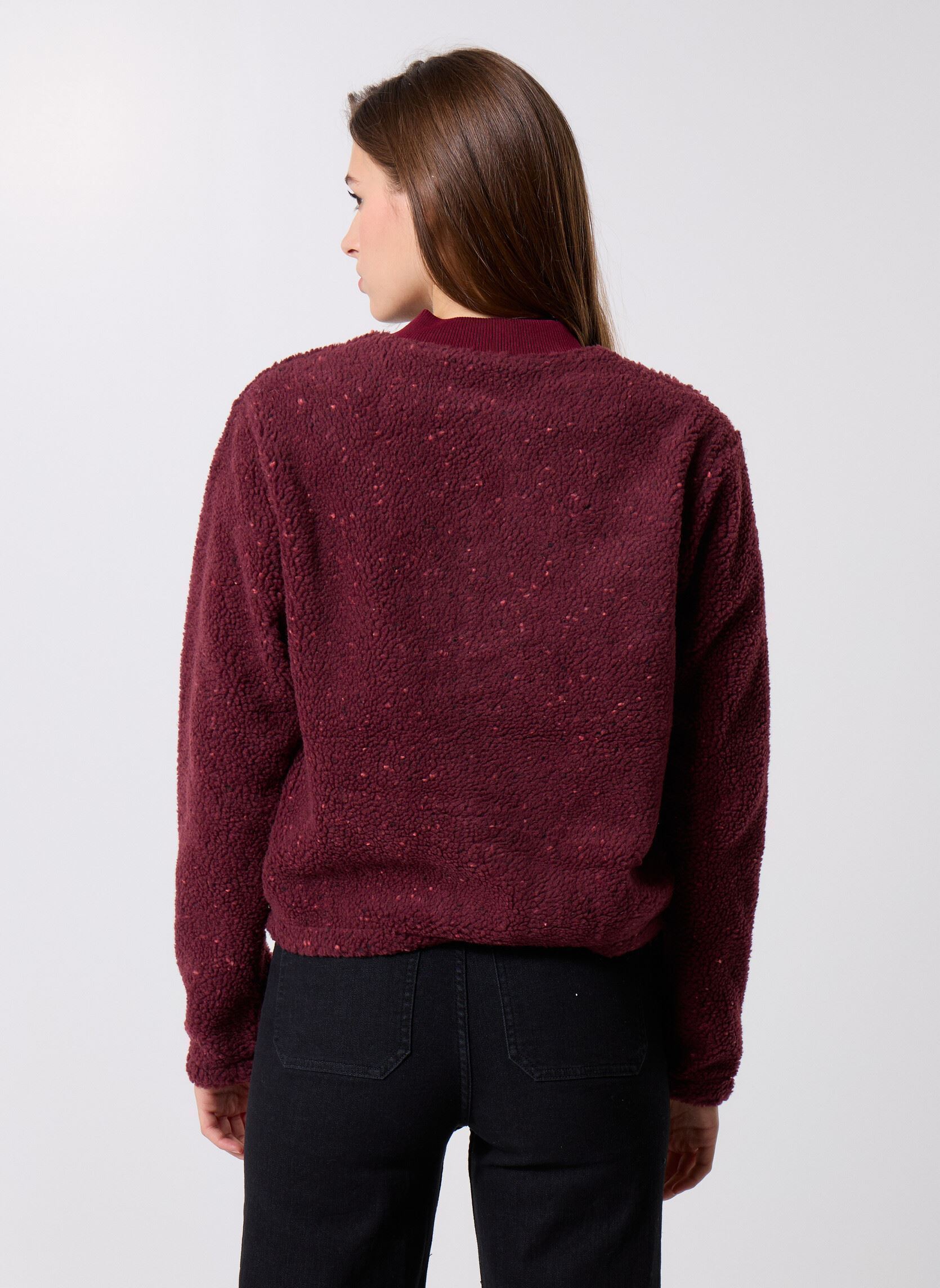 Bomberjacks Stellar Path Fleece Bomber Full Zip dames bordeaux Columbia Bomberjacks Stellar Path Fleece Bomber Full Zip dames bordeaux RICH WINE
