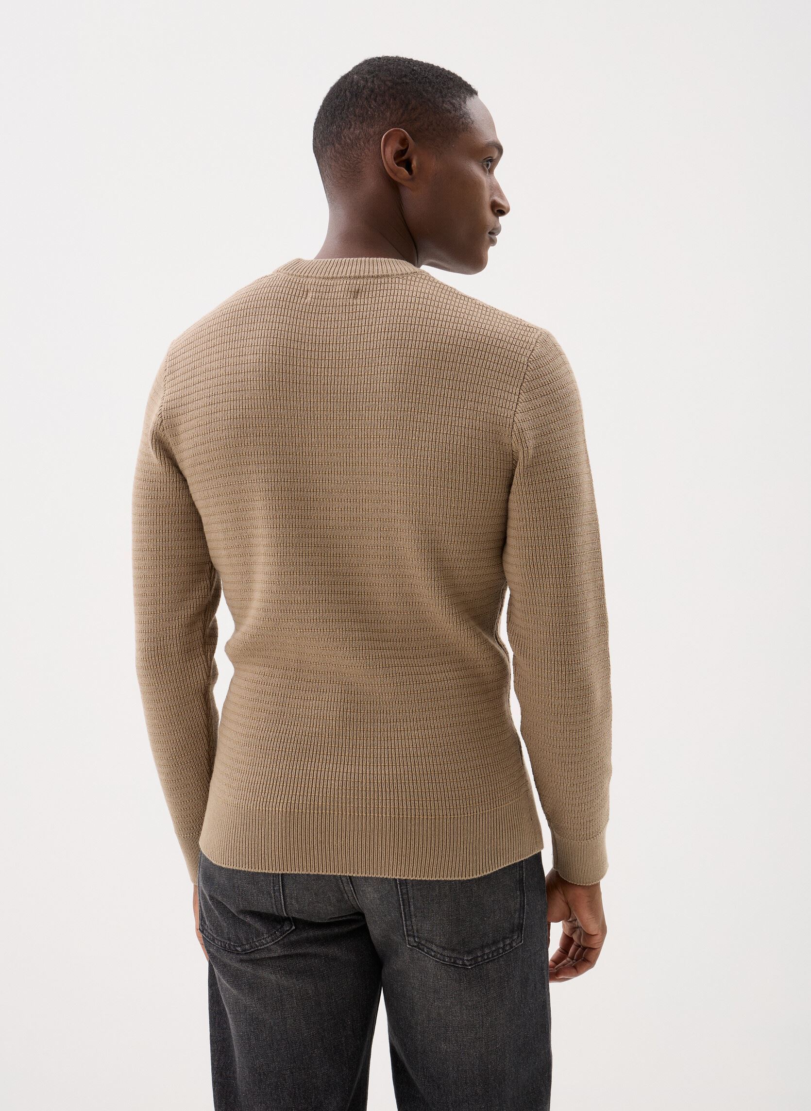 Pullover GROMAIN2 herren braun Marvin&Co Pullover GROMAIN2 herren braun Flint stone