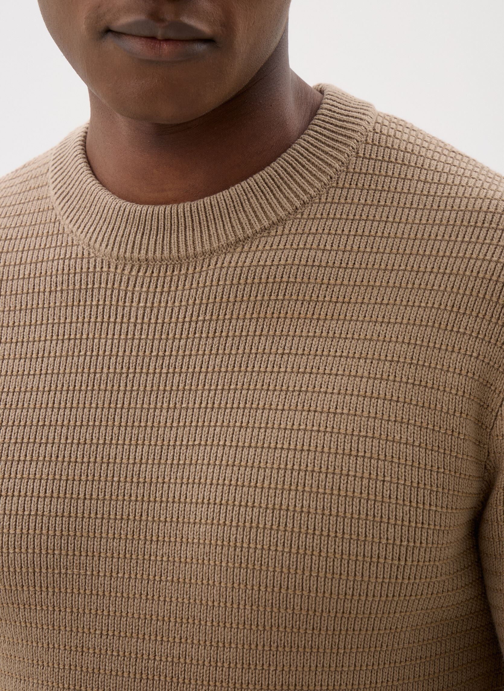 Pullover GROMAIN2 herren braun Marvin&Co Pullover GROMAIN2 herren braun Flint stone