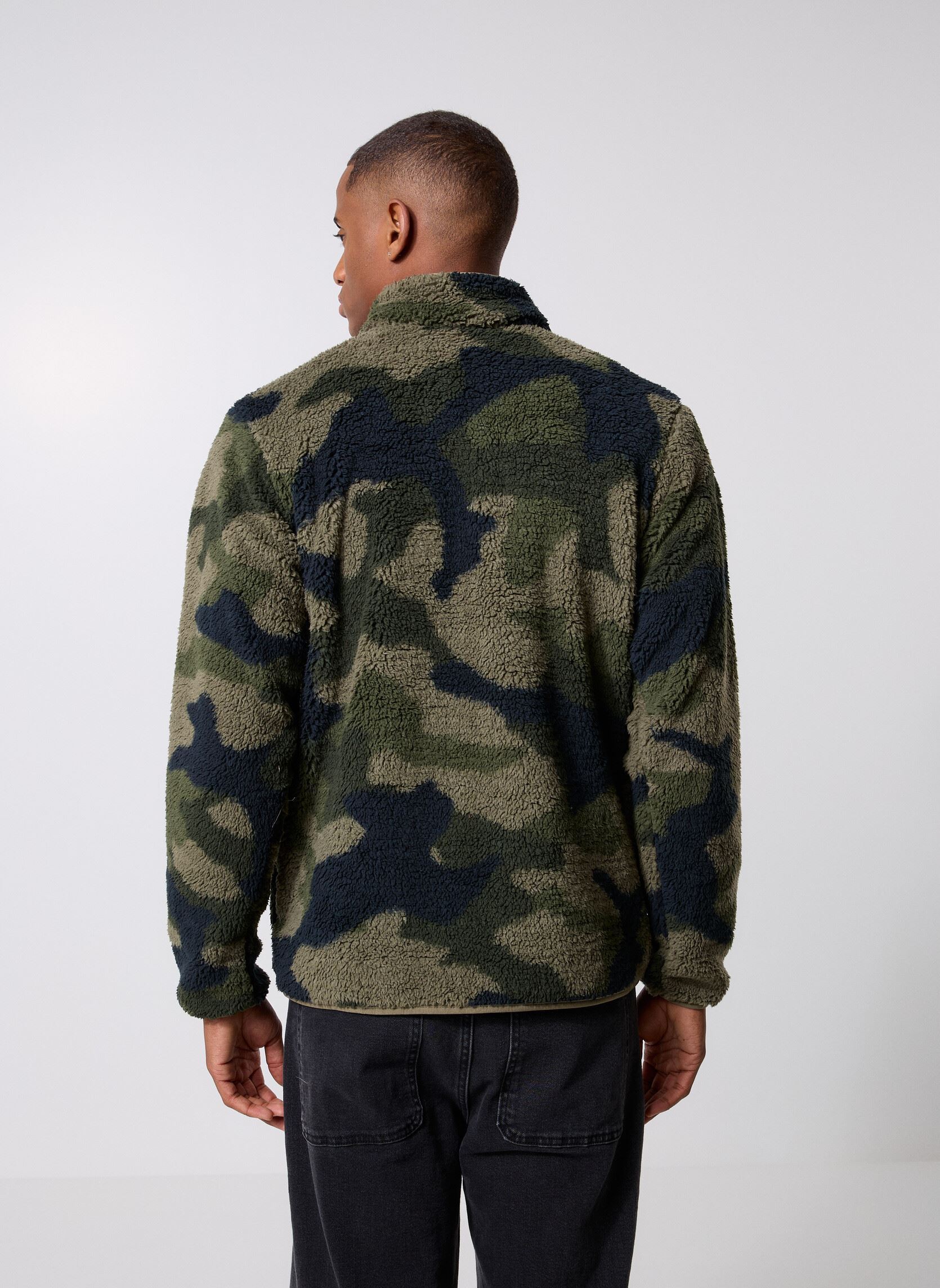 Pulls polaires Rugged Ridge High Pile Half Zip homme vert Columbia Pulls polaires Rugged Ridge High Pile Half Zip homme vert STONE GREEN MOD CAMO