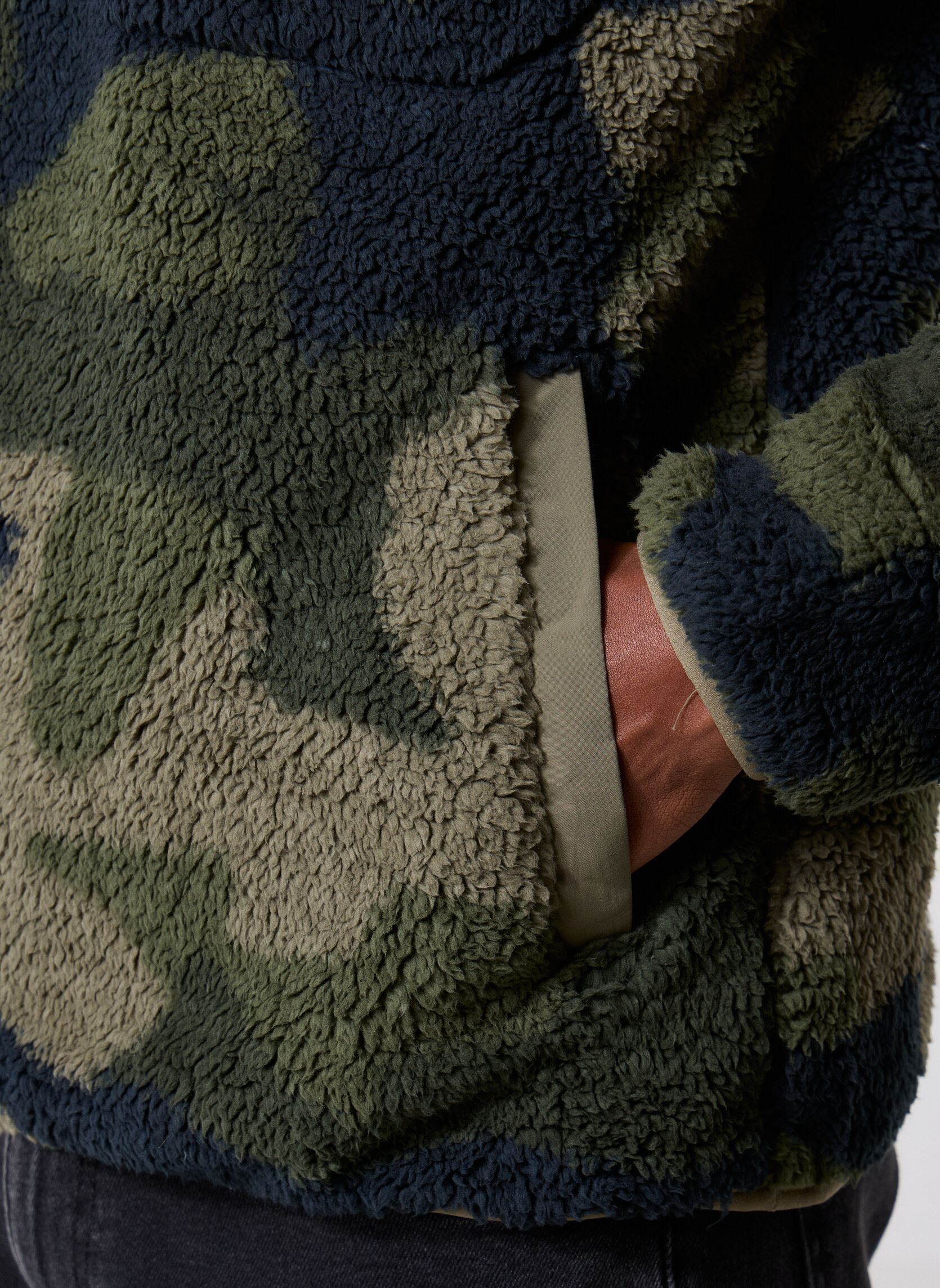 Pulls polaires Rugged Ridge High Pile Half Zip homme vert Columbia Pulls polaires Rugged Ridge High Pile Half Zip homme vert STONE GREEN MOD CAMO