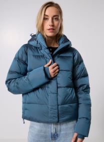 Doudounes Amaze Puff Hooded Jacket femme bleu Columbia Doudounes Amaze Puff Hooded Jacket femme bleu EVERBLUE HIGH SHINE