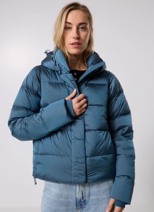 Columbia Doudounes Amaze Puff Hooded Jacket femme bleu