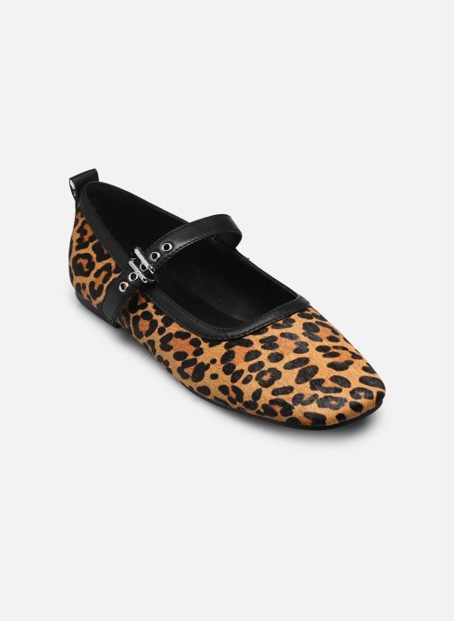Tommy Jeans Klassieke ballerina's TJW MARYJANE LEOPARD dames bruin