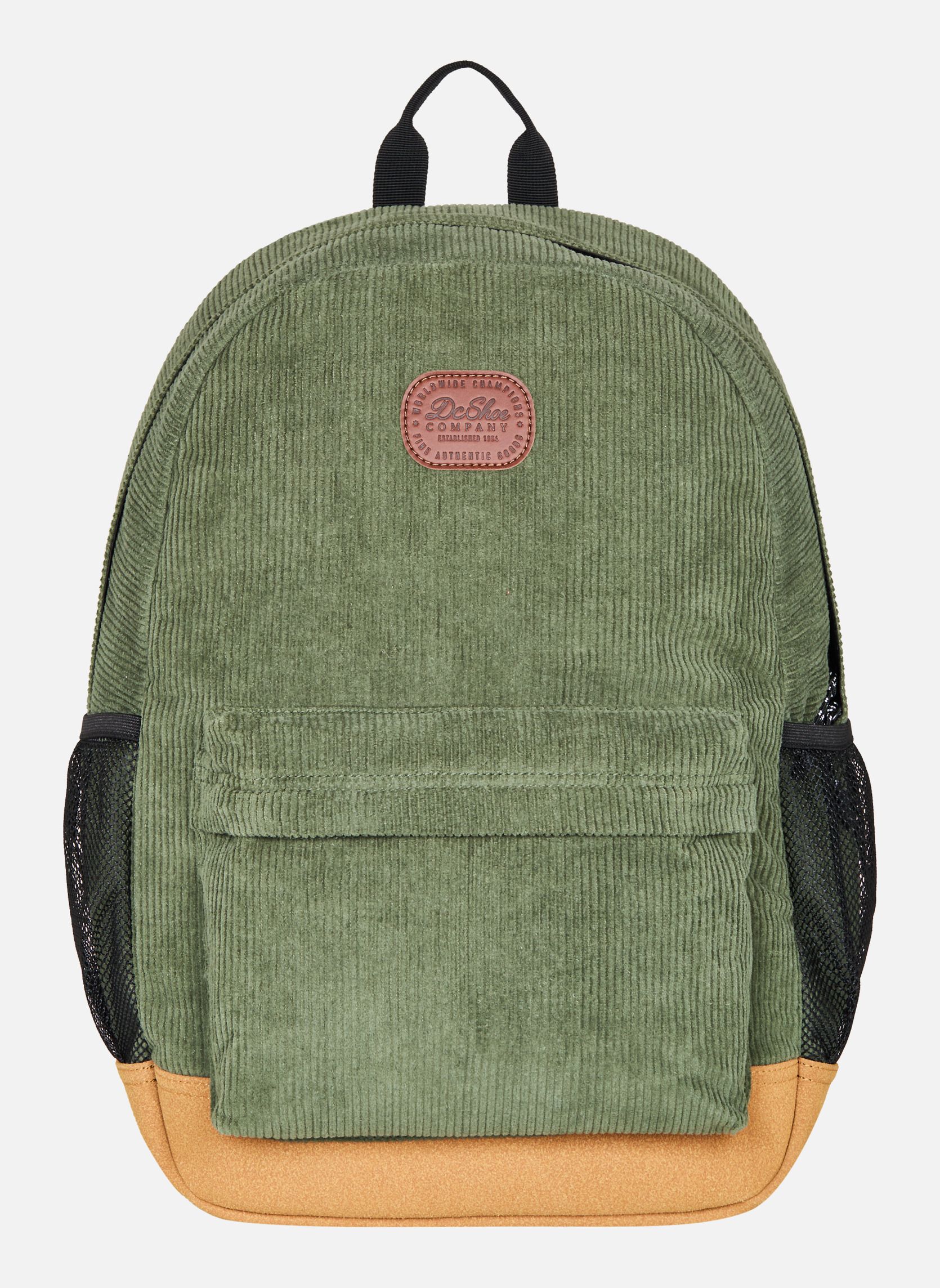 Sacs à dos Backsider Cord homme vert DC Shoes Sacs à dos Backsider Cord homme vert Vert