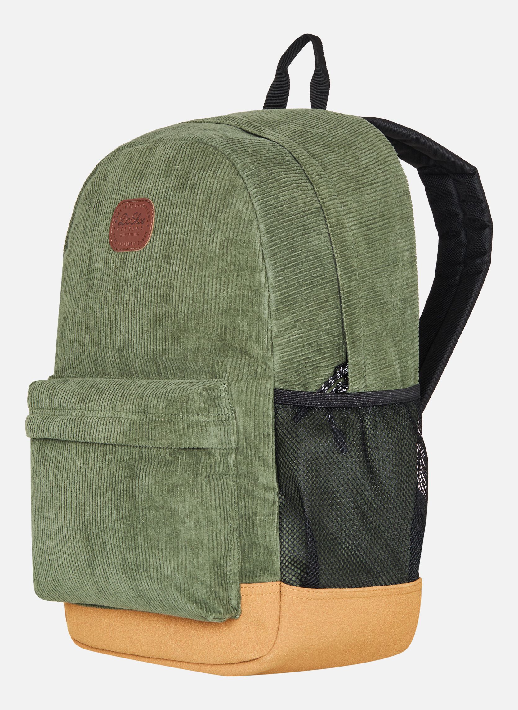 Sacs à dos Backsider Cord homme vert DC Shoes Sacs à dos Backsider Cord homme vert Vert
