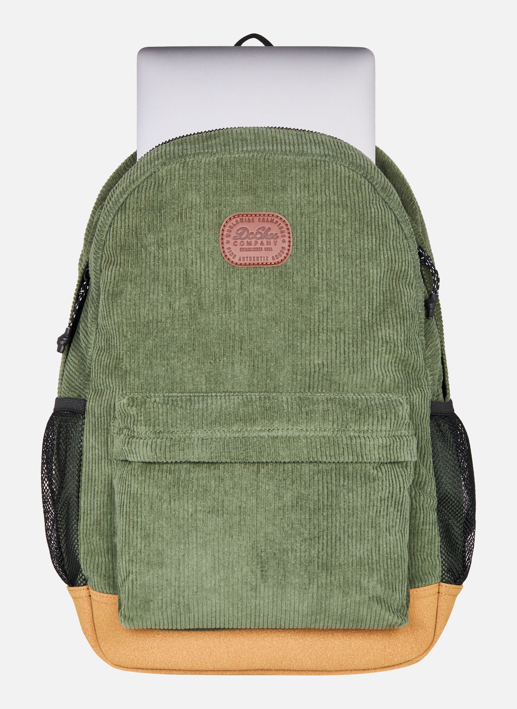 Sacs à dos Backsider Cord homme vert DC Shoes Sacs à dos Backsider Cord homme vert Vert