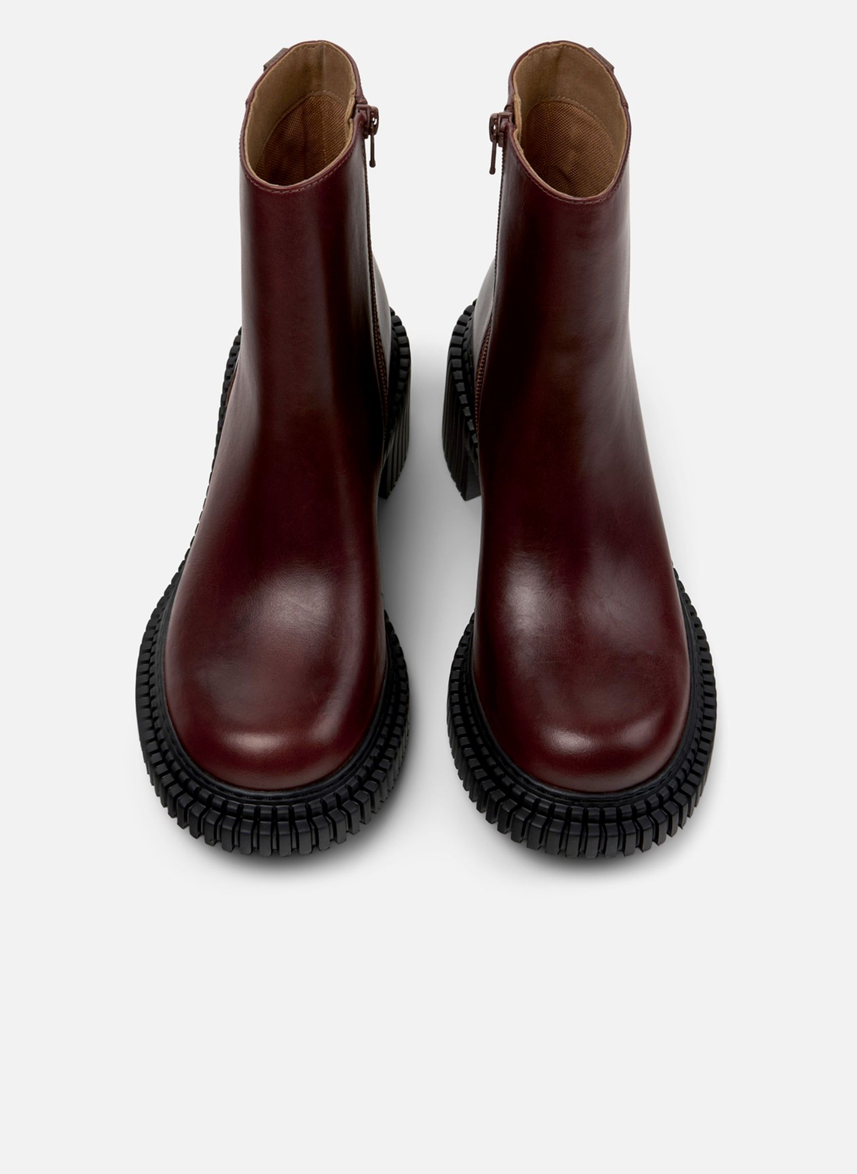 Bottines basses K400804-004 femme marron Camper Bottines basses K400804-004 femme marron Marron foncé