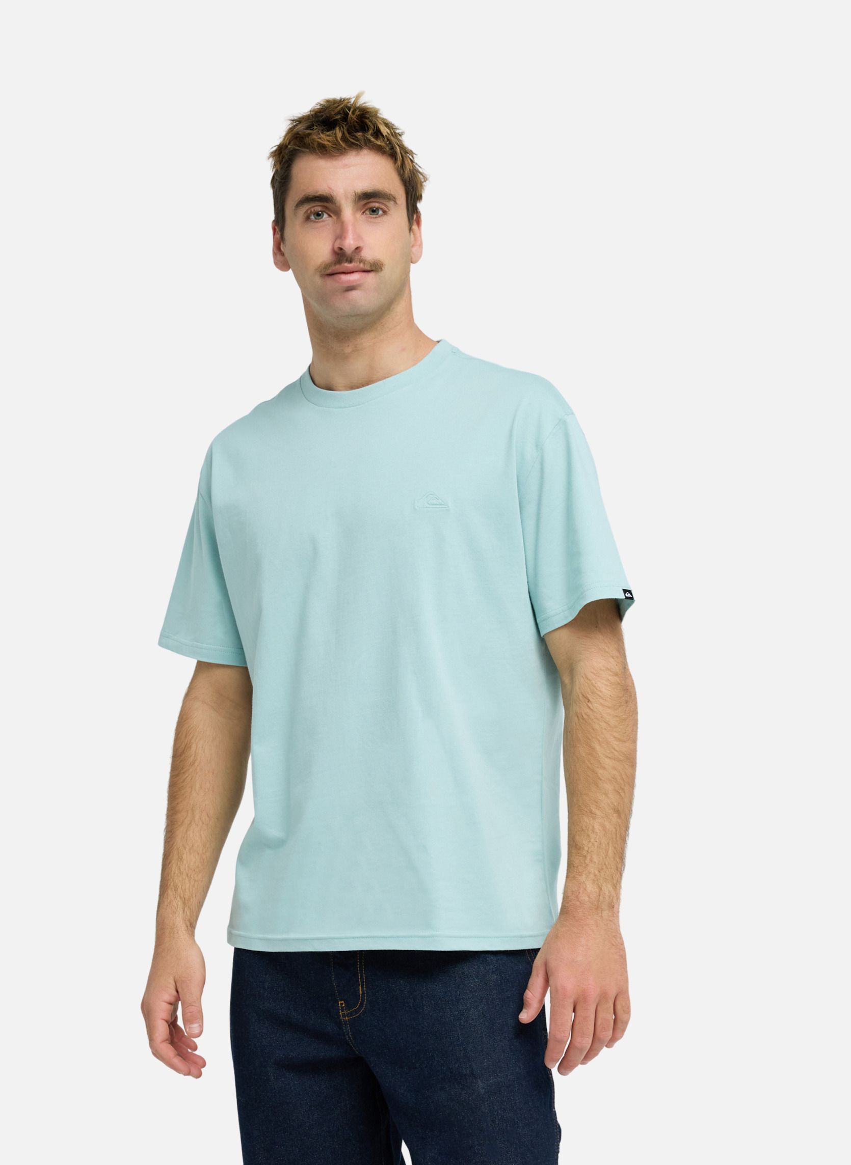 Tee-shirts Salt Water homme bleu Quiksilver Tee-shirts Salt Water homme bleu Bleu clair