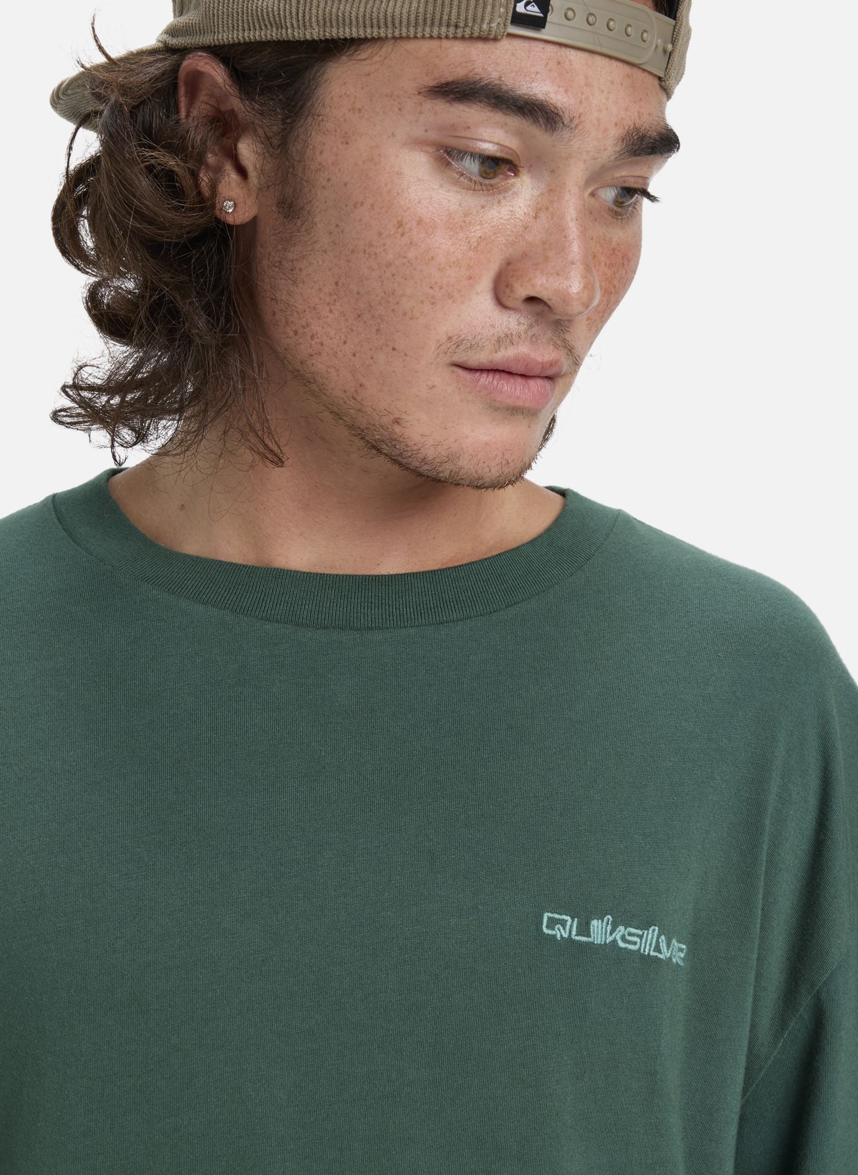 Tee-shirts Salt Water homme vert Quiksilver Tee-shirts Salt Water homme vert Vert foncé