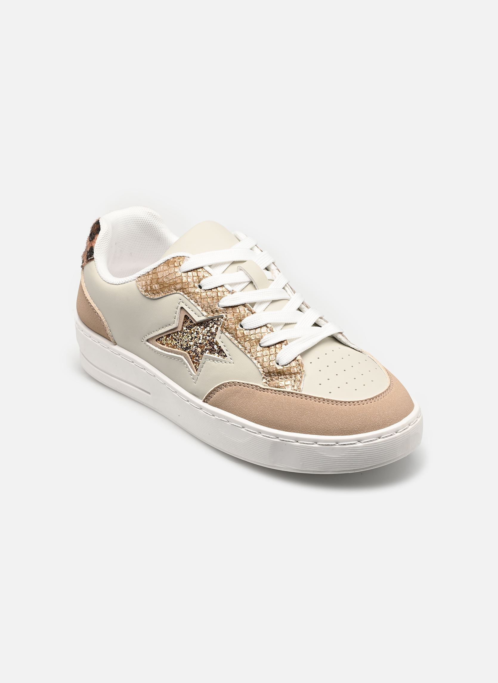 Baskets basses THBGOS femme beige MADE BY Baskets basses THBGOS femme beige BEIGE