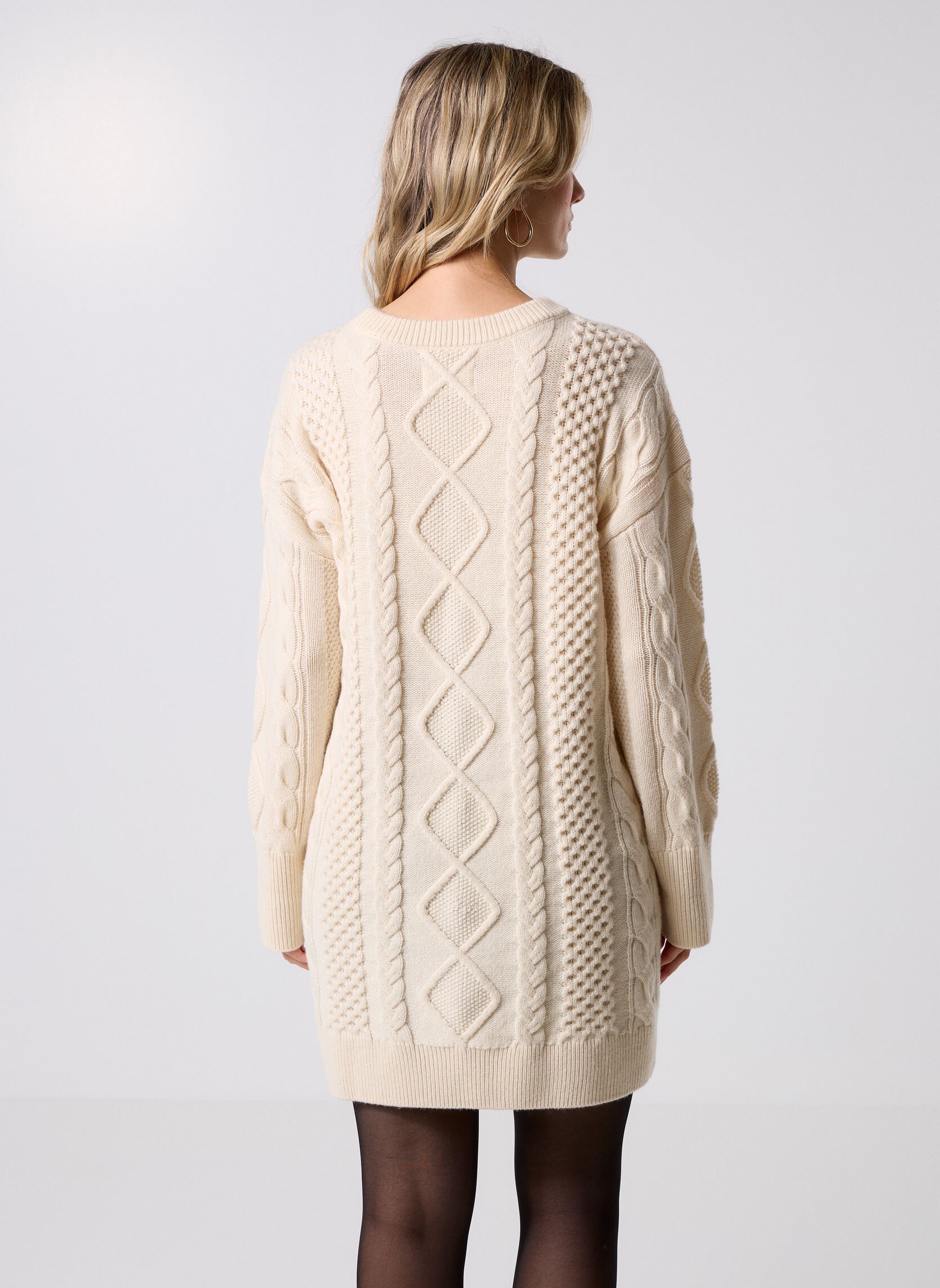 Kleider Doriane damen weiß Des Petits Hauts Kleider Doriane damen weiß Creme