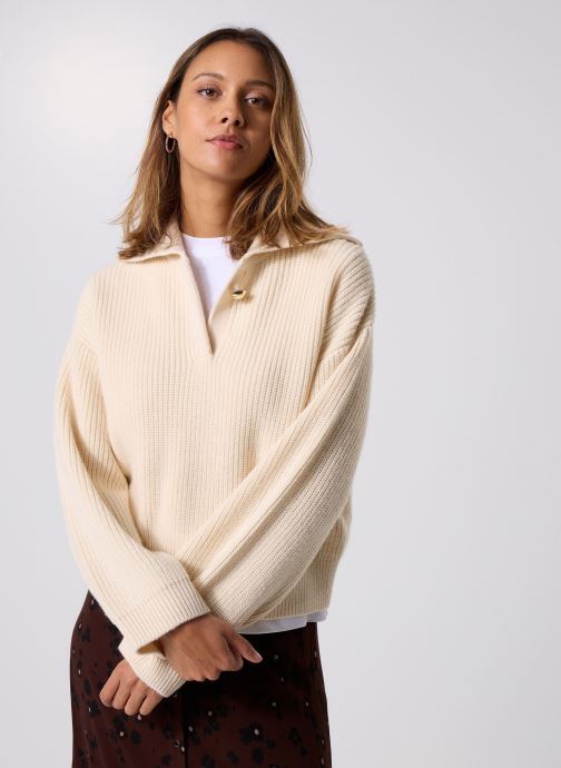 Des Petits Hauts Pullover Domino damen weiß