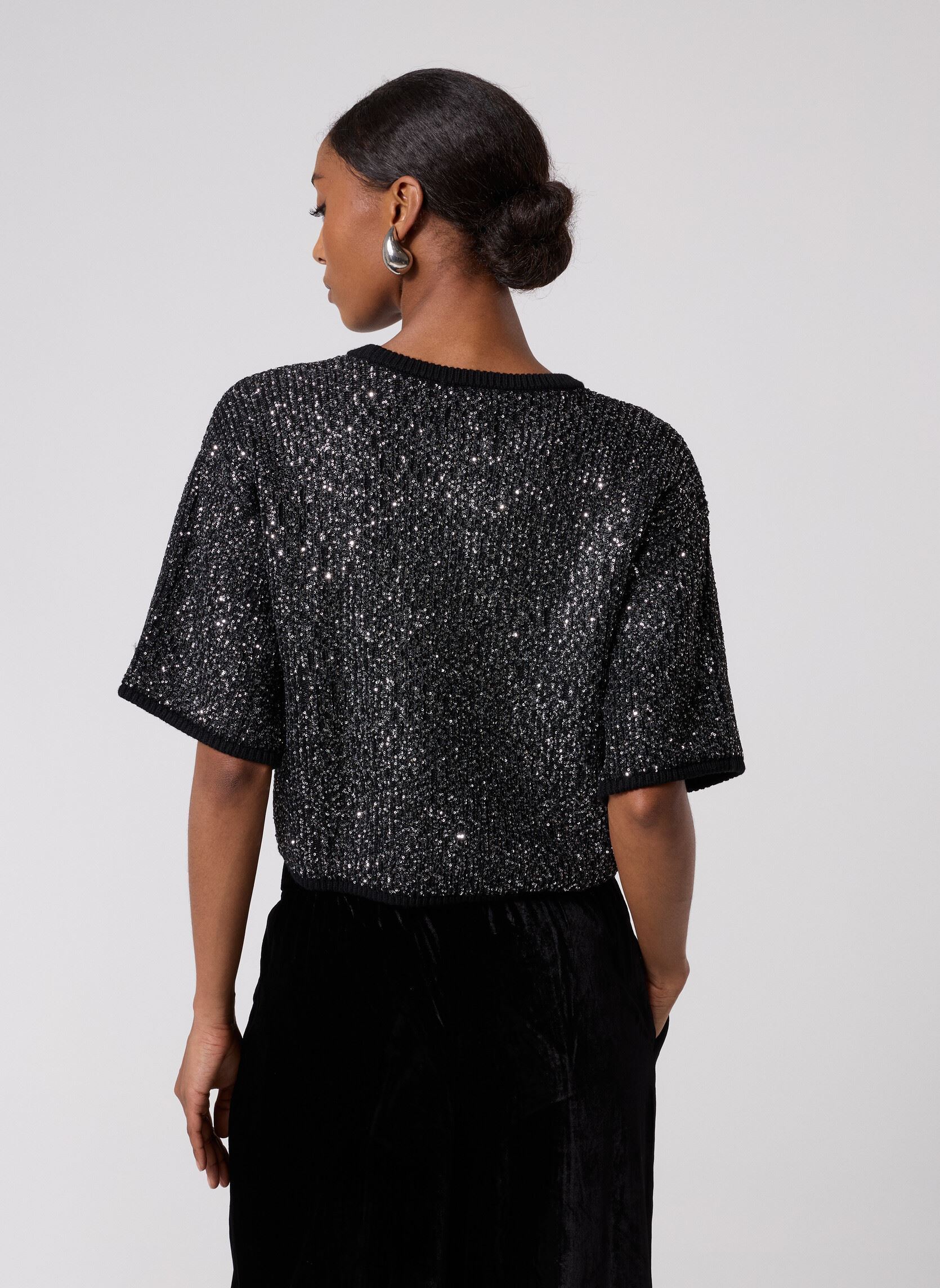 Pulls Adibou femme noir Des Petits Hauts Pulls Adibou femme noir Noir