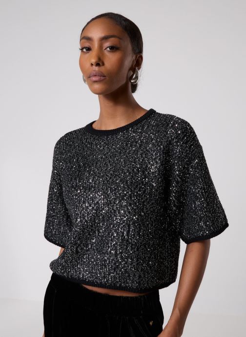 Des Petits Hauts Pullover Adibou damen schwarz