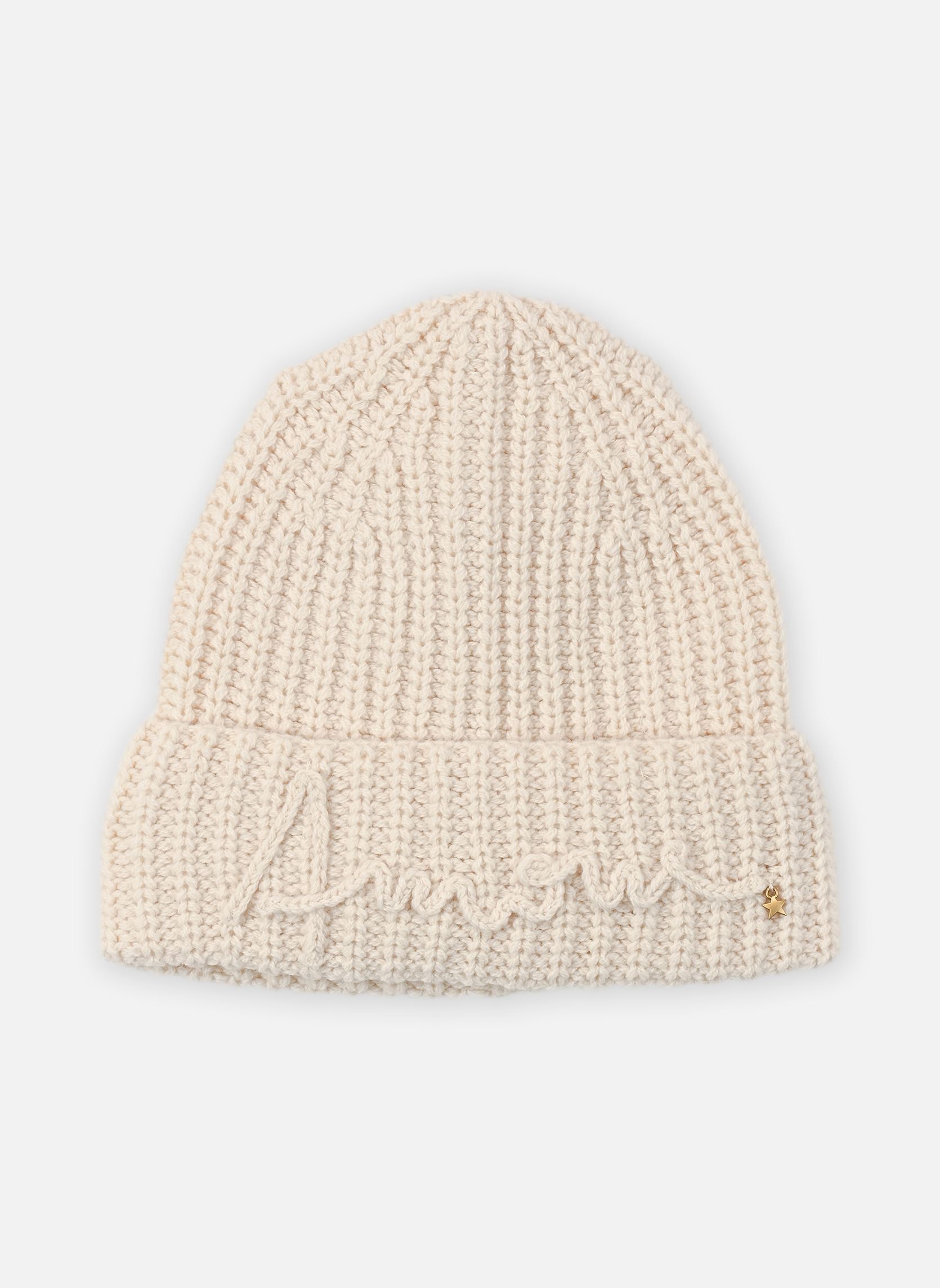 Bonnets Dotty femme blanc Des Petits Hauts Bonnets Dotty femme blanc Creme