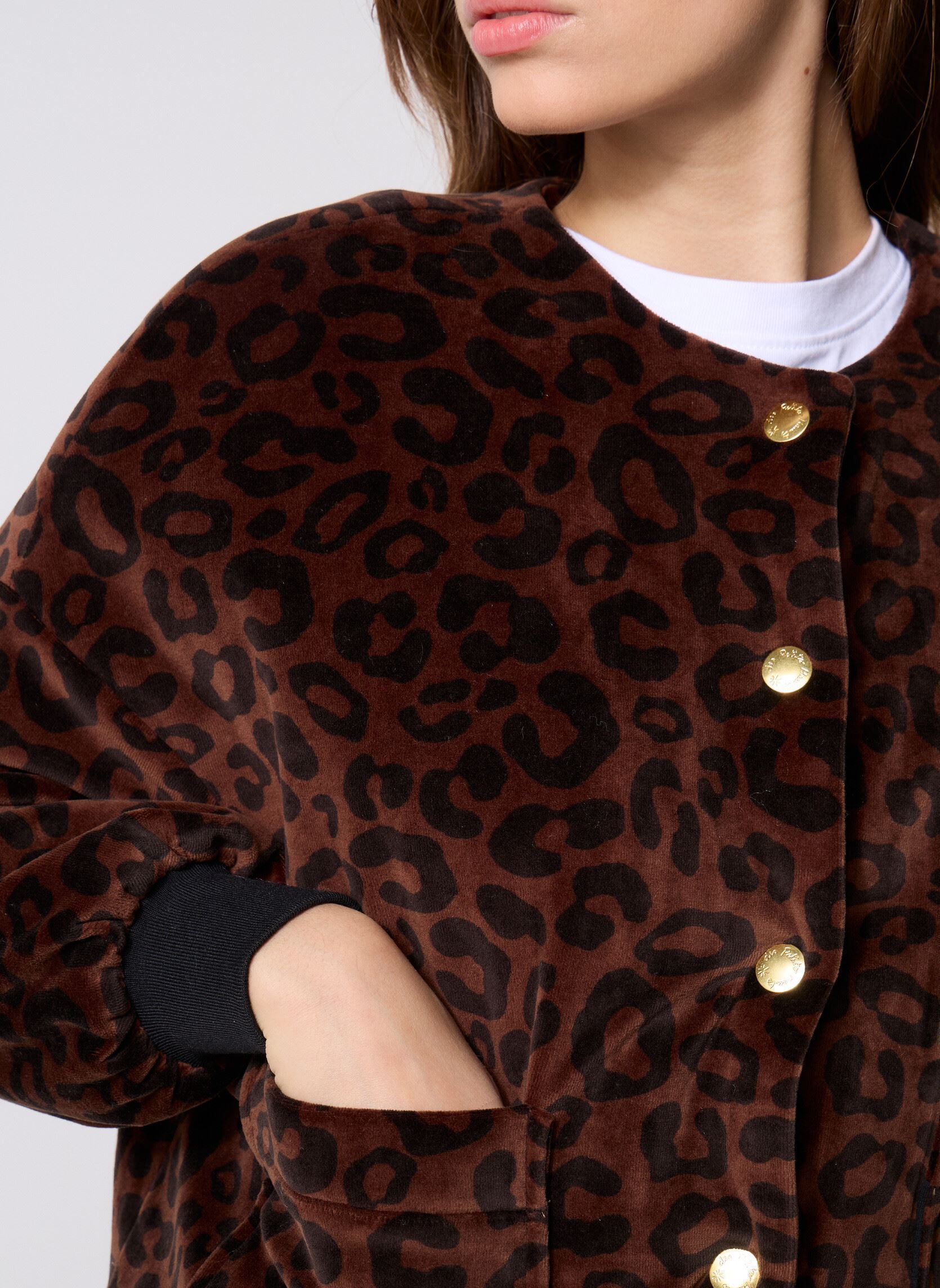 Vestes Hilda femme multicolore Des Petits Hauts Vestes Hilda femme multicolore LEOPARD