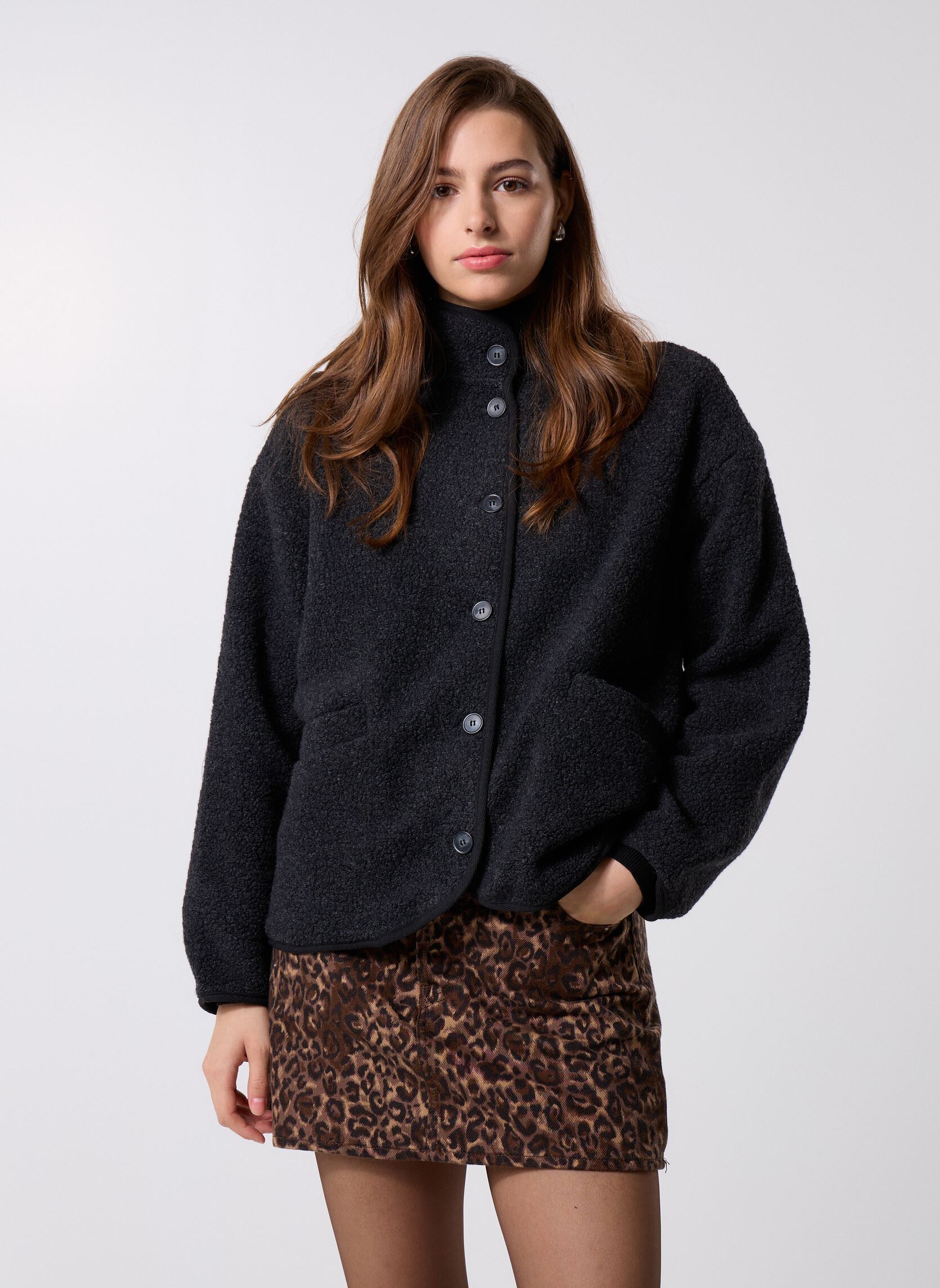 Haut Femme Manches Longues MarleyLilly Gris - Taille M