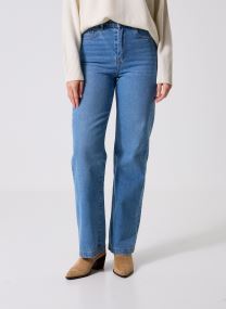 Jeans droit Louizi femme bleu Des Petits Hauts Jeans droit Louizi femme bleu BLEACH