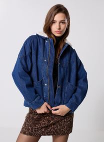 Vestes en jean Louvi femme bleu