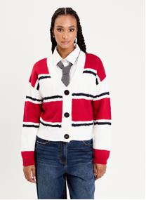 Pulls BOLDSTRIPGIL femme rouge Cache Cache Pulls BOLDSTRIPGIL femme rouge Rouge