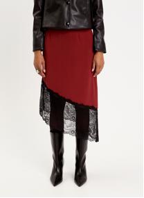 Jupes mi-longues JUCOLLADENT femme bordeaux Cache Cache Jupes mi-longues JUCOLLADENT femme bordeaux Bordeaux