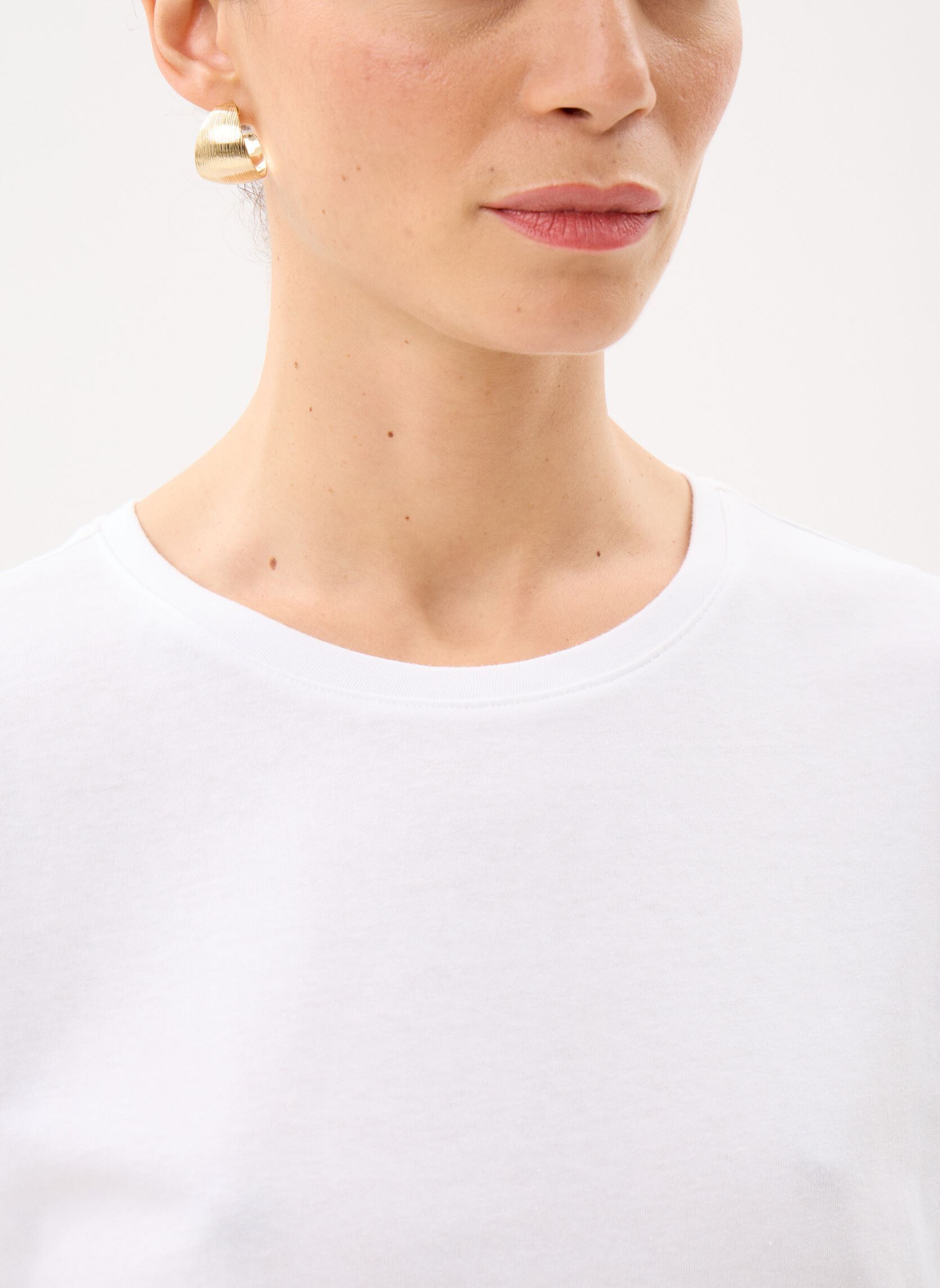 Tee-shirts manches courtes CARINE2 femme blanc Georgia Rose Tee-shirts manches courtes CARINE2 femme blanc BRIGHT WHITE