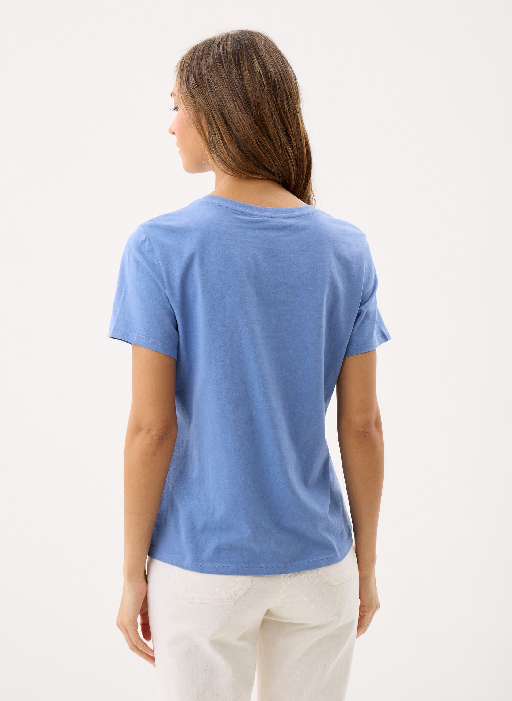 T-shirts met korte mouwen CARINE2 dames blauw Georgia Rose T-shirts met korte mouwen CARINE2 dames blauw COLONY BLUE