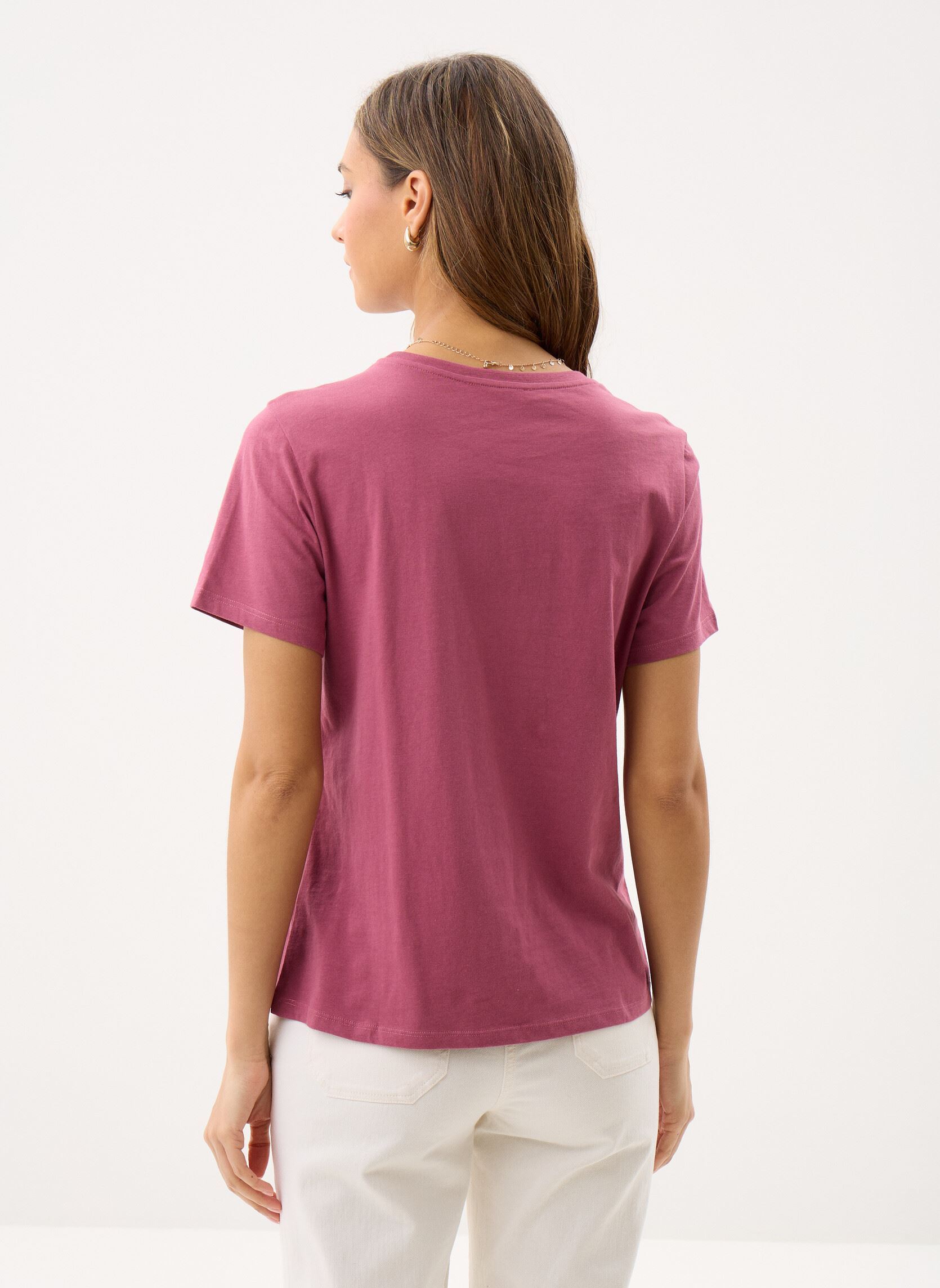 Tee-shirts manches courtes CARINE2 femme violet Georgia Rose Tee-shirts manches courtes CARINE2 femme violet HAWTHORN ROSE