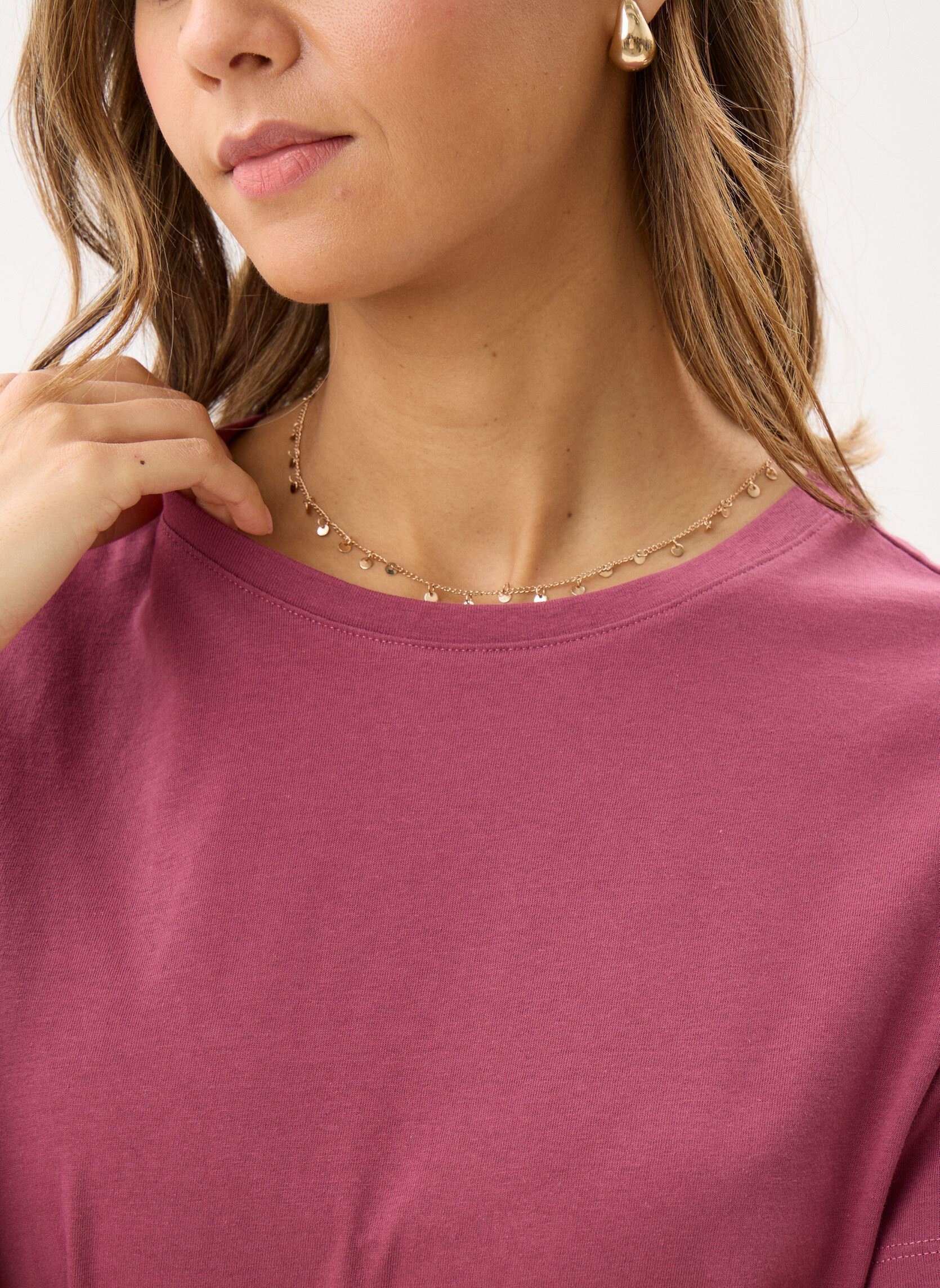 Tee-shirts manches courtes CARINE2 femme violet Georgia Rose Tee-shirts manches courtes CARINE2 femme violet HAWTHORN ROSE