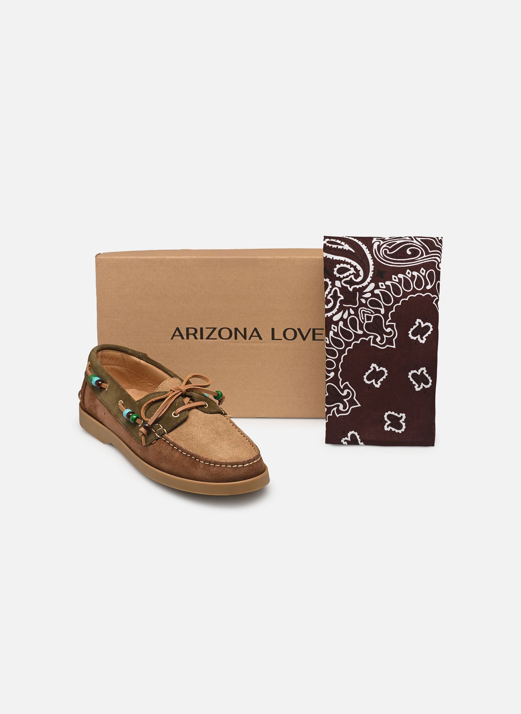 Mocassins Mocassin Blake femme marron Arizona Love Mocassins Mocassin Blake femme marron Suede Multi