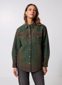 Langarm-Hemden Boho Shirt damen grün
