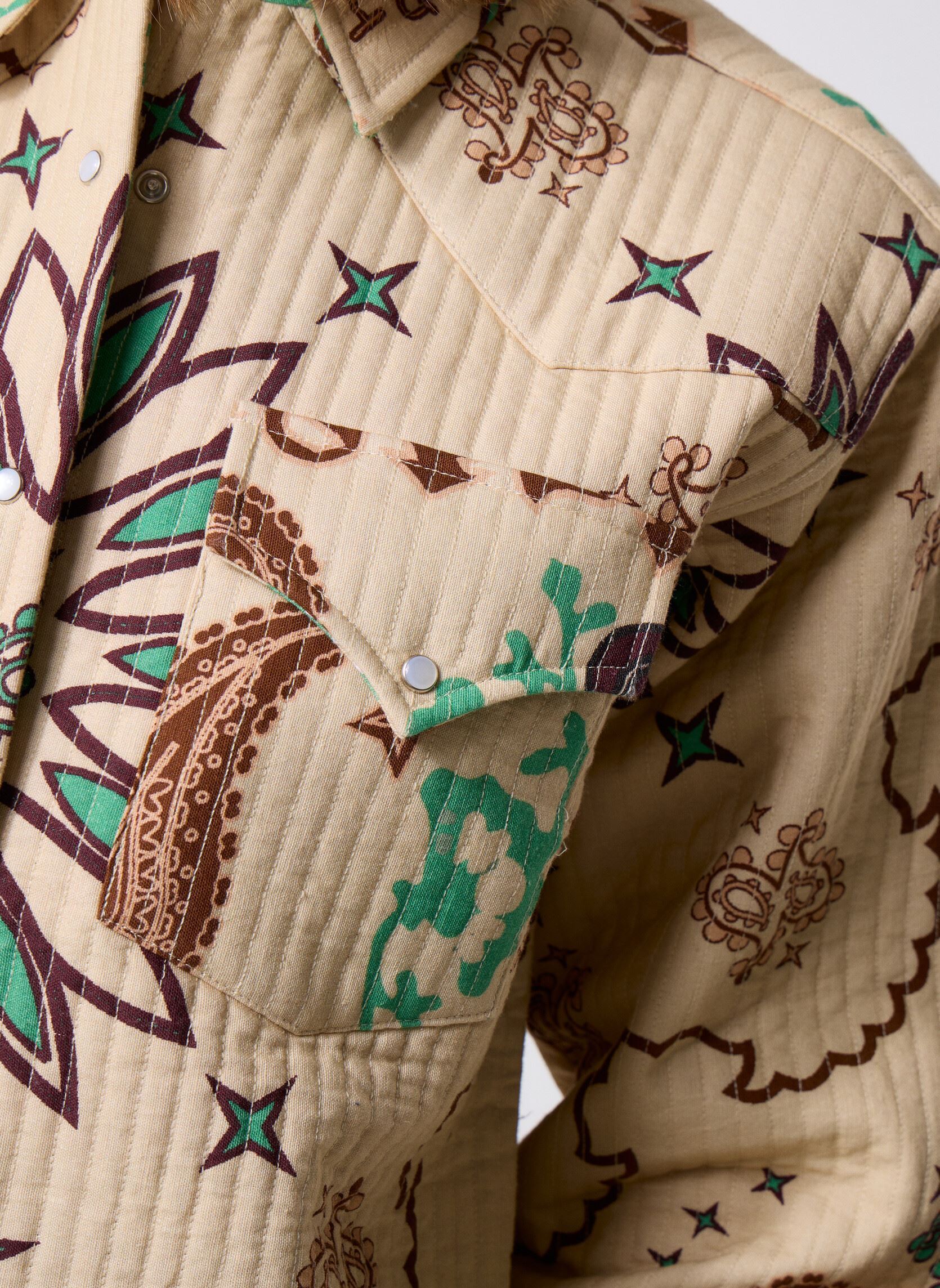 Lange mouw overhemden Boho Shirt dames wit Arizona Love Lange mouw overhemden Boho Shirt dames wit Vanilla