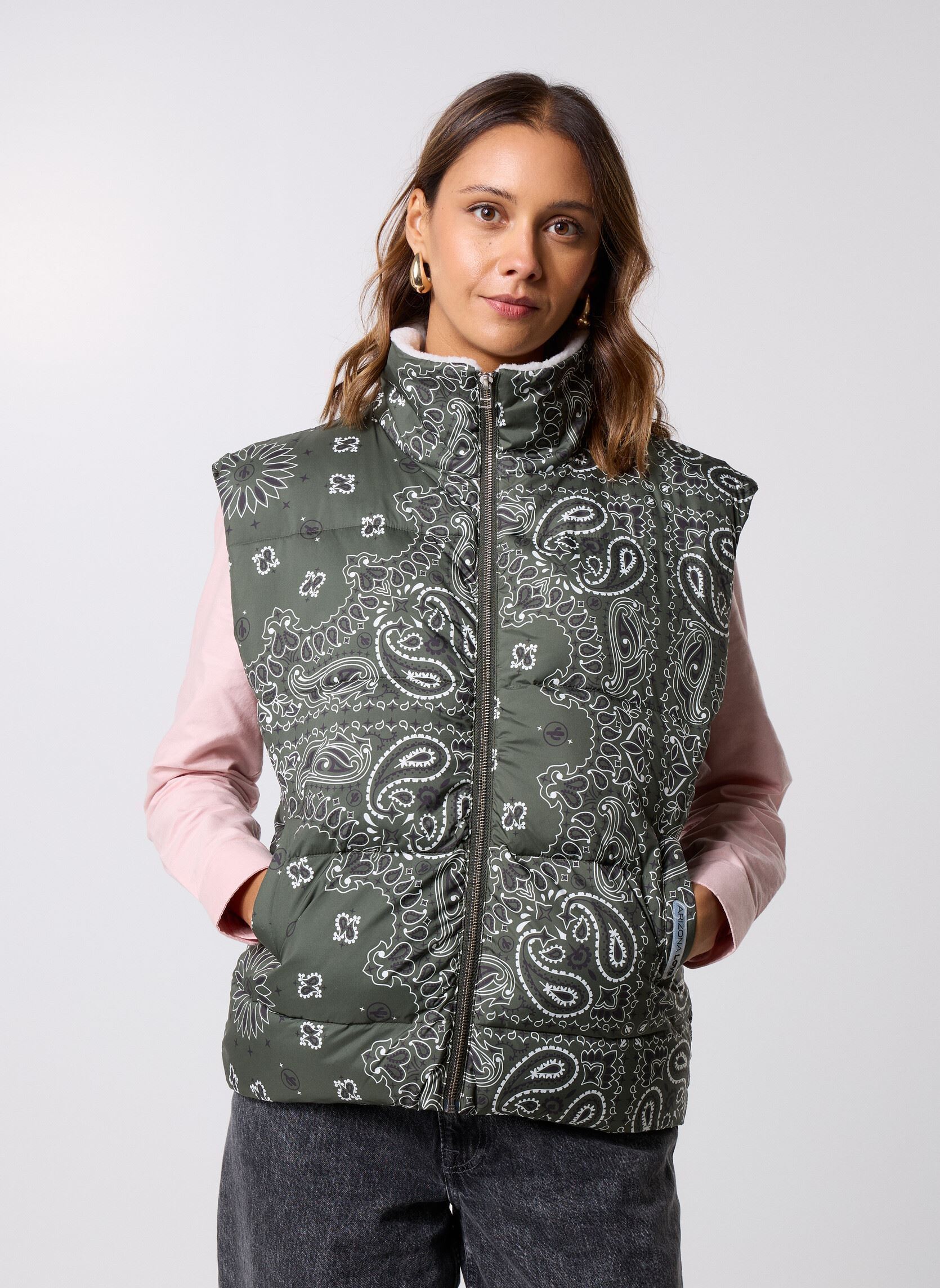 Daunenwesten Phoenix Jacket damen grün Arizona Love Daunenwesten Phoenix Jacket damen grün Kaki