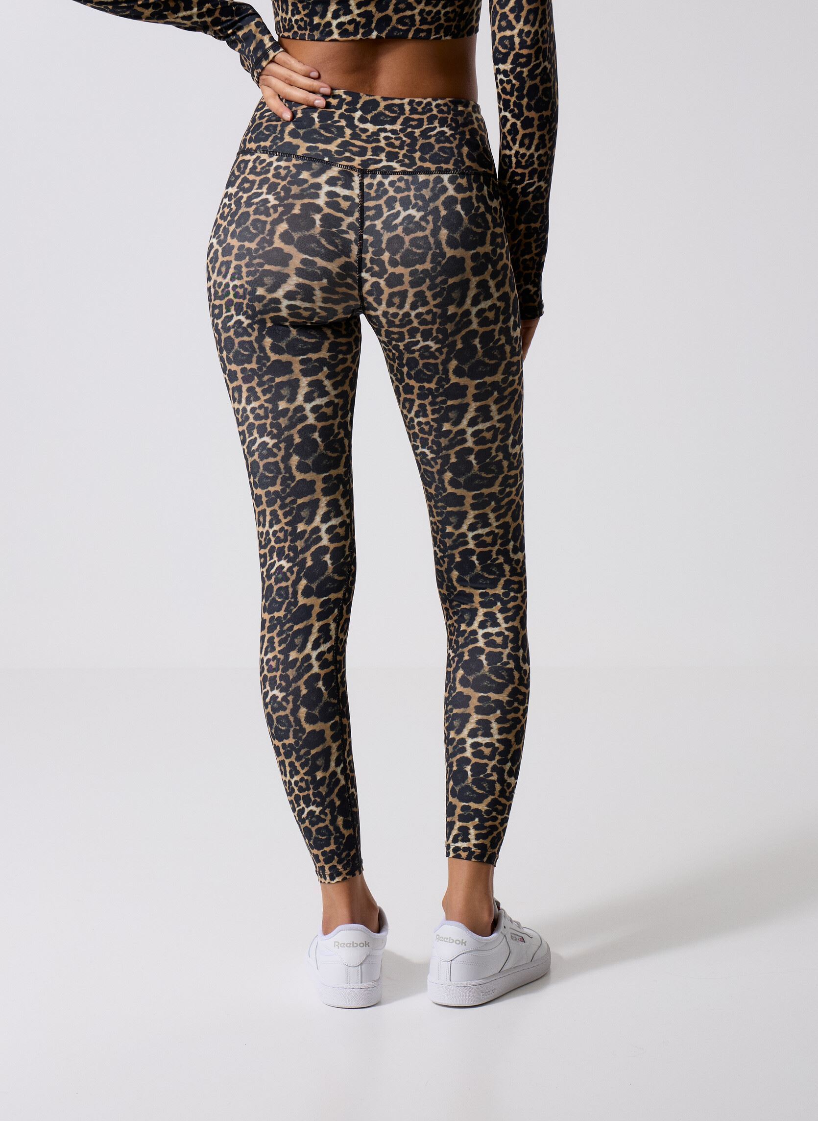 Leggings Yoga Legging donna marrone Arizona Love Leggings Yoga Legging donna marrone LEOPARD
